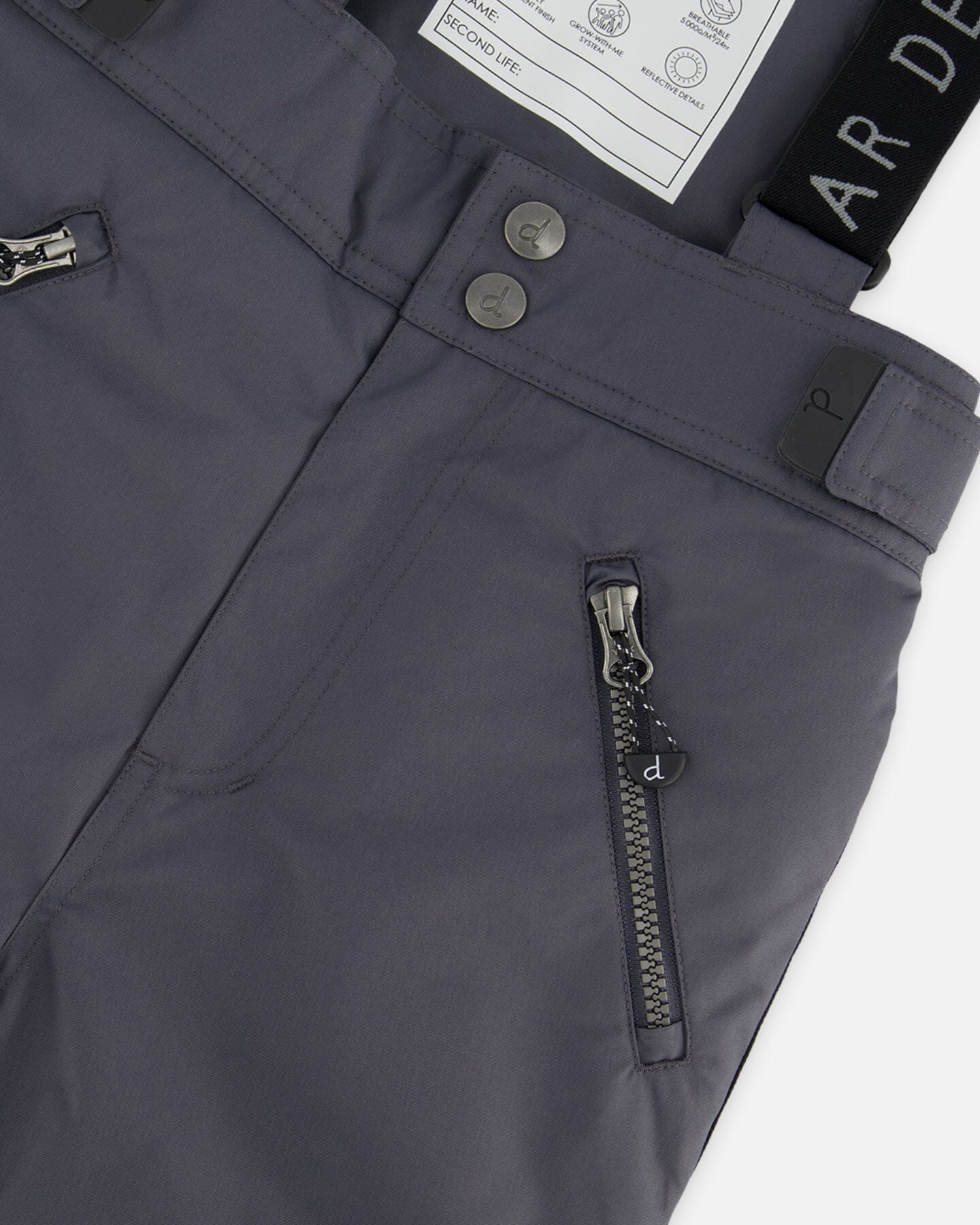 Snow Pants Dark Gray - Image 4