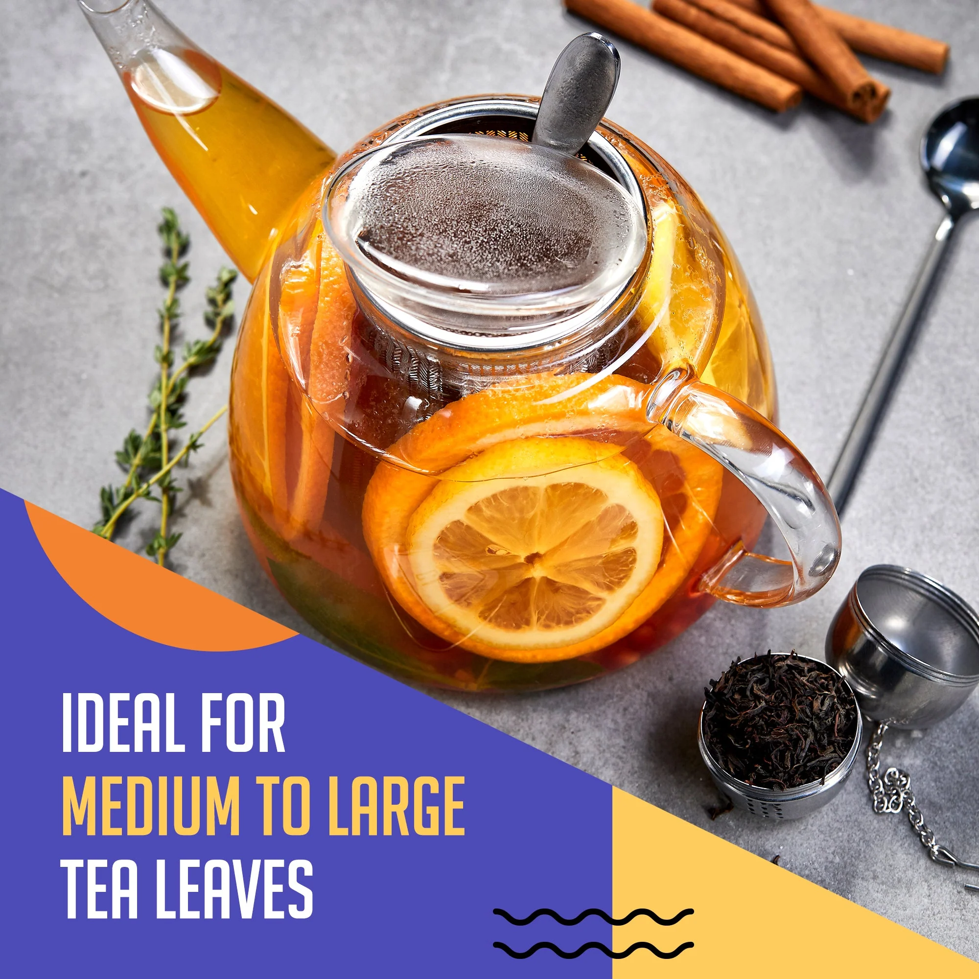 Stainless Steel Tea Ball Strainer for Loose Leaf - Image 5