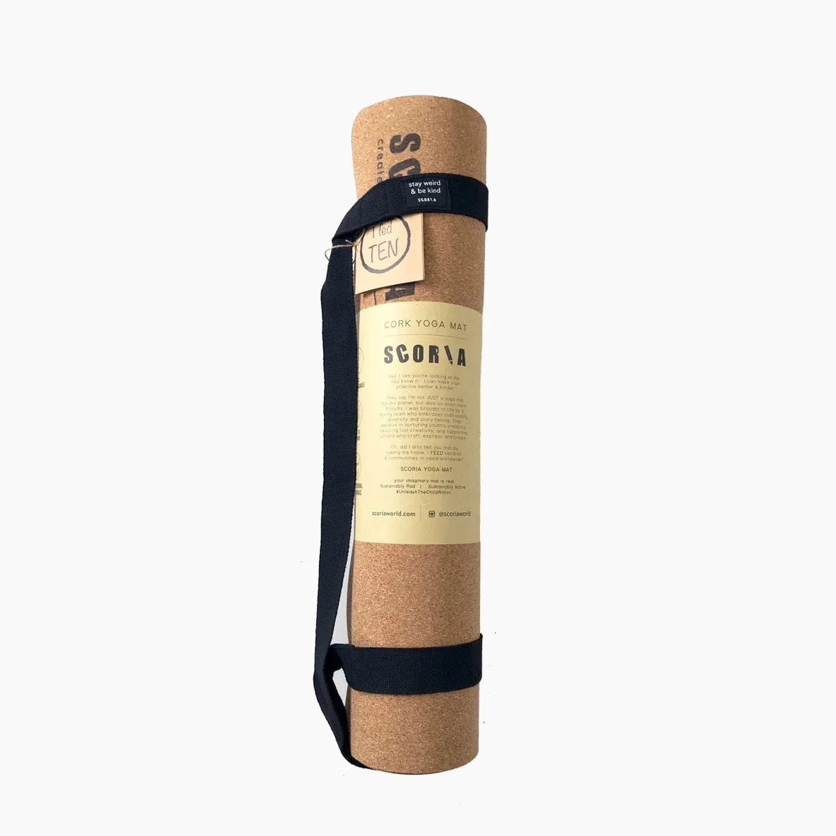Standard Essential Cork Yoga Mat - Image 3