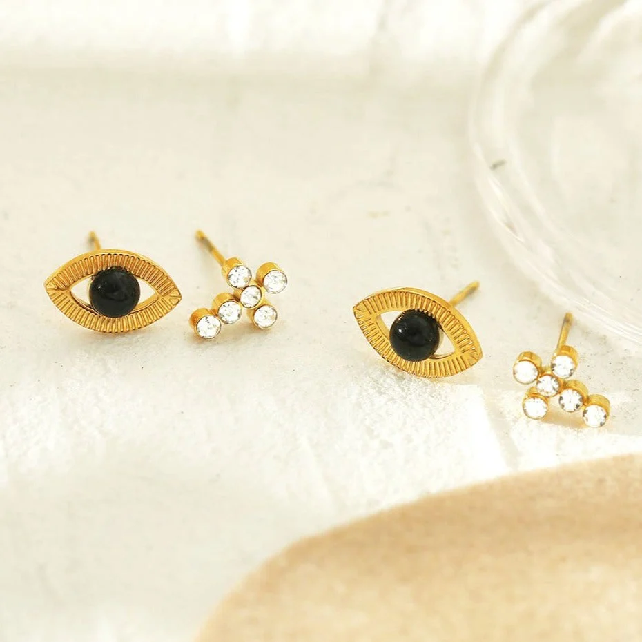 STELLA 2-Pair Stud Earrings Set - Image 5