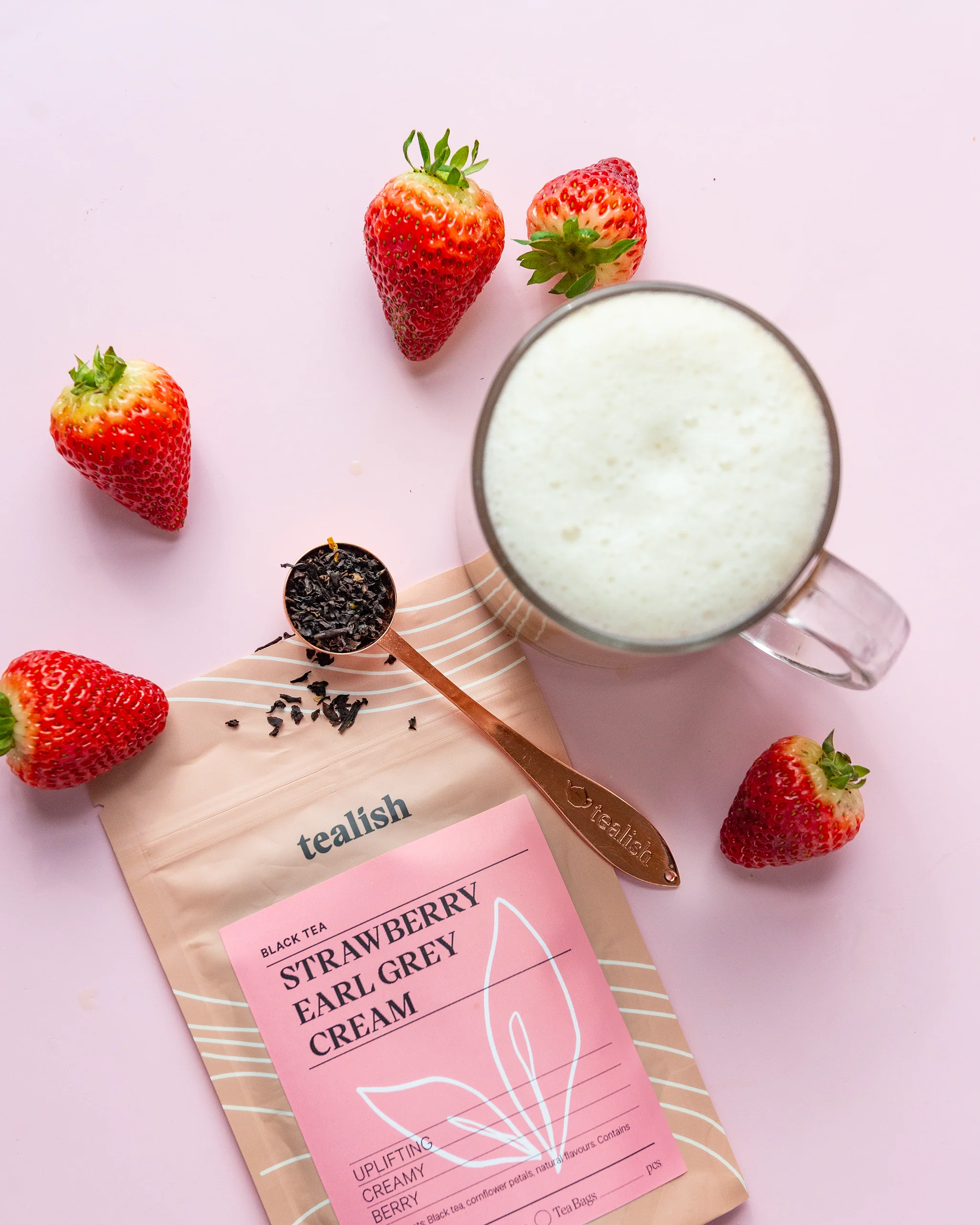 Strawberry Earl Grey Cream - Image 4