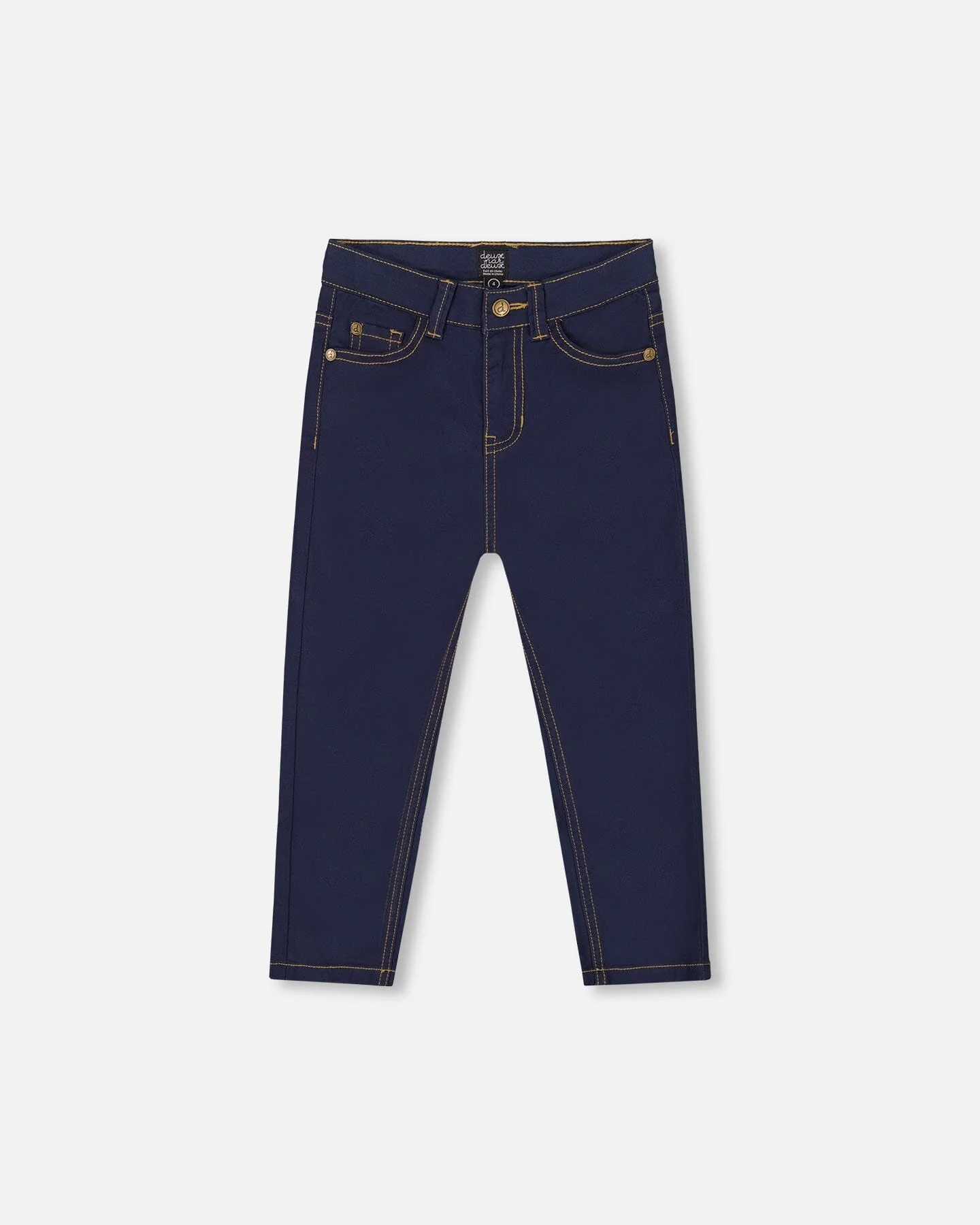 Stretch Twill Pants Navy Blue