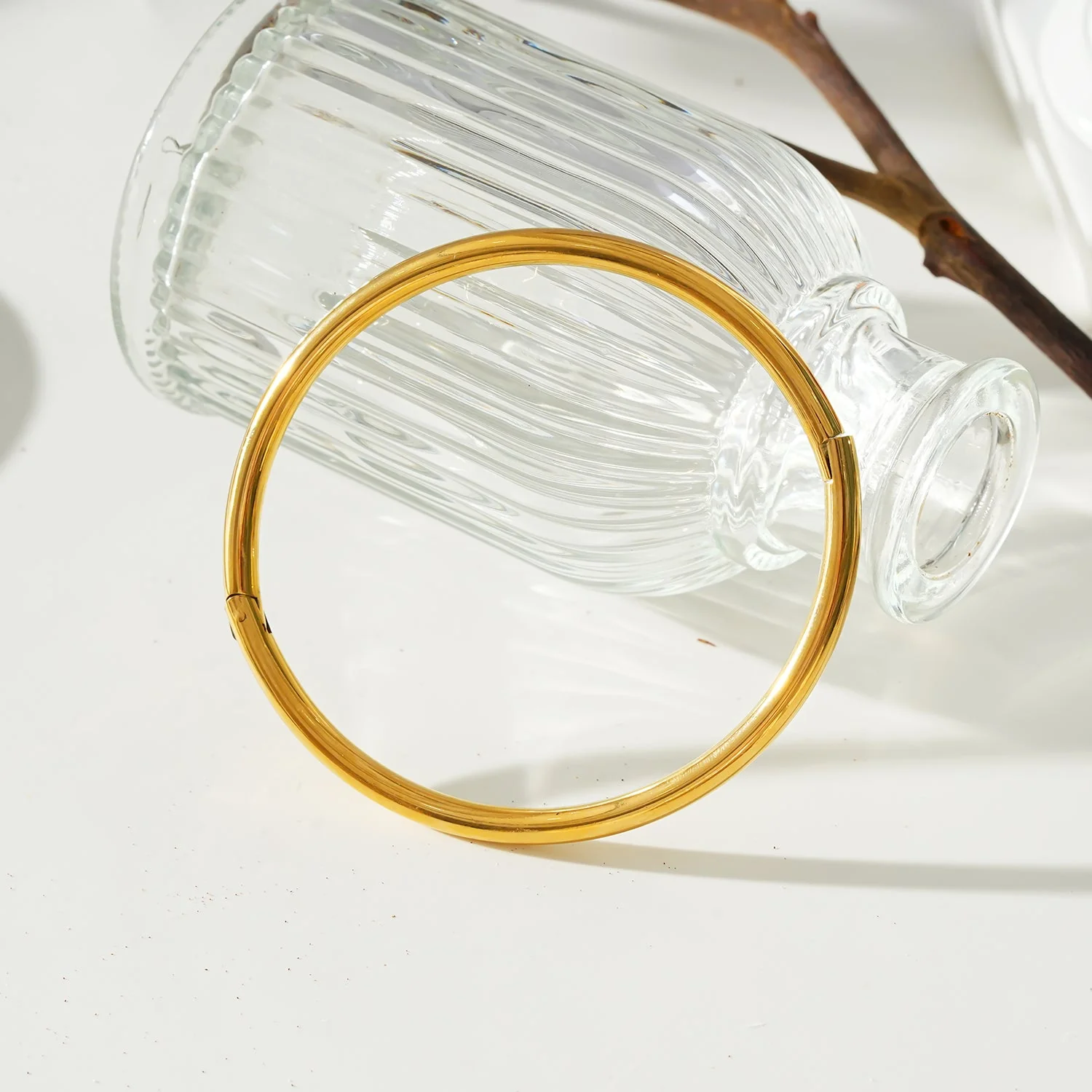 Style BARGARH: Classic Style Gold Bangle - Image 5