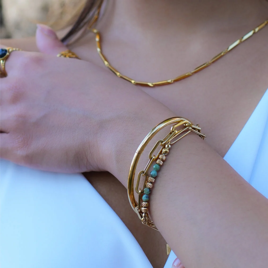 Style BARGARH: Classic Style Gold Bangle - Image 6