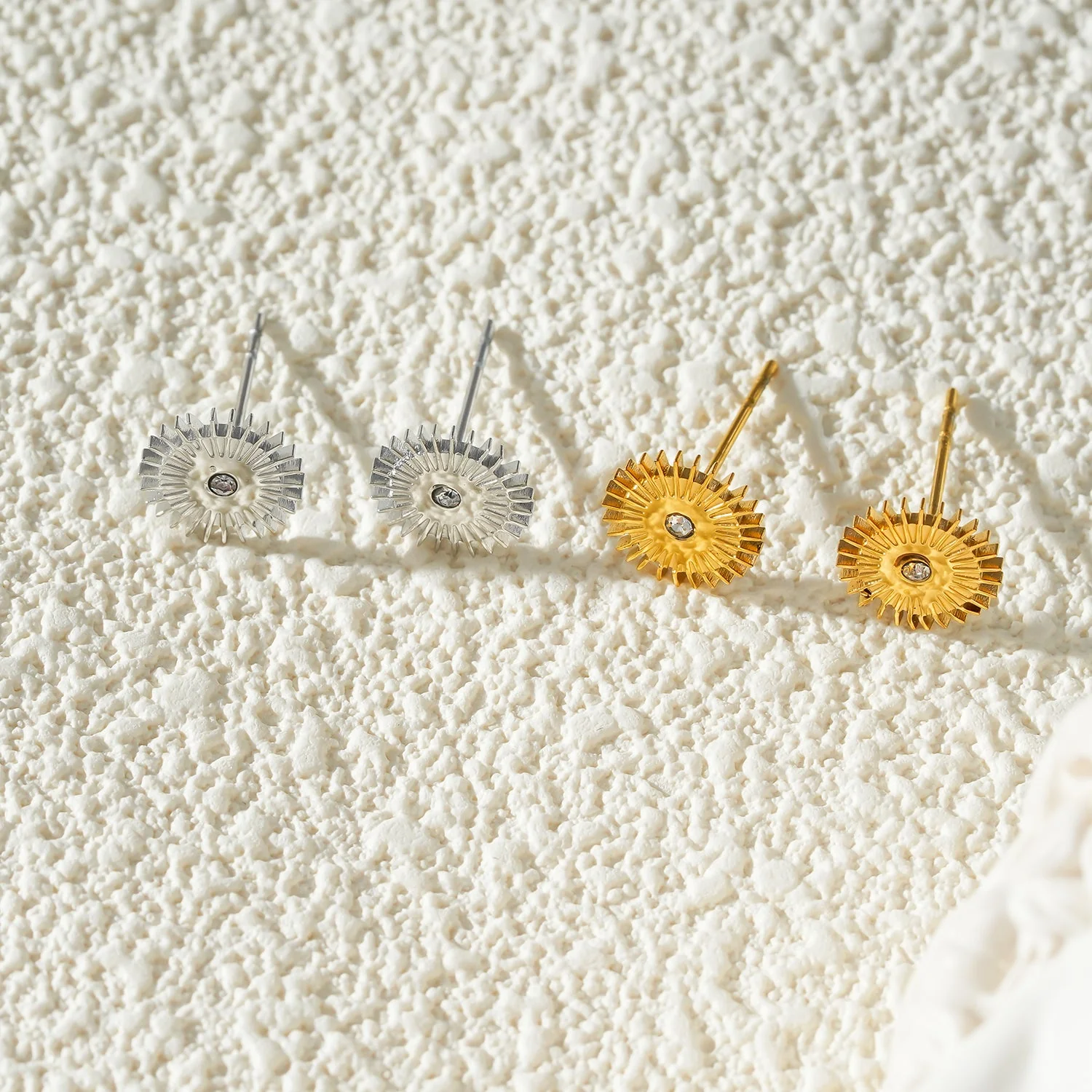 Style CAPITOLA: 'Night Star' Stud Earrings Silver - Image 6