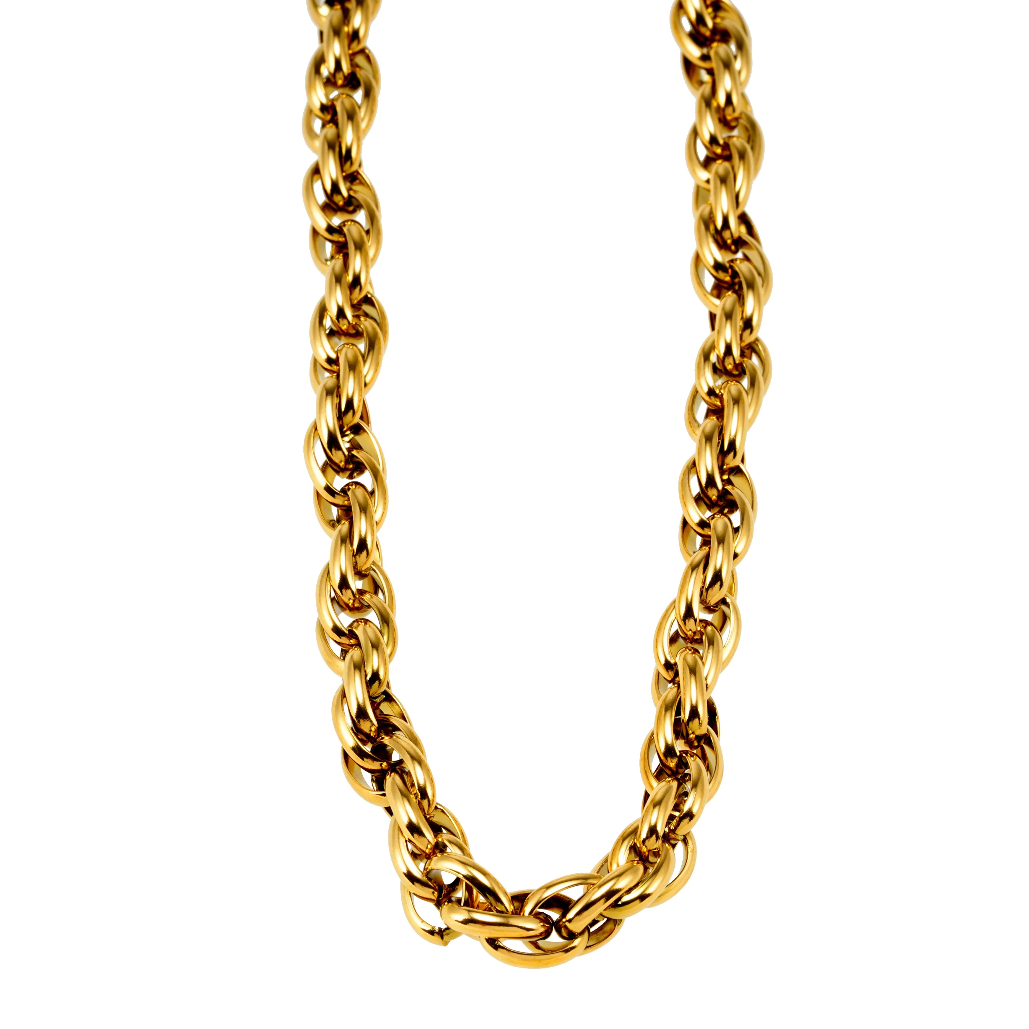 Style ISLINGTON: Chunky Intricate Multi-Link Chain Necklace - Image 3