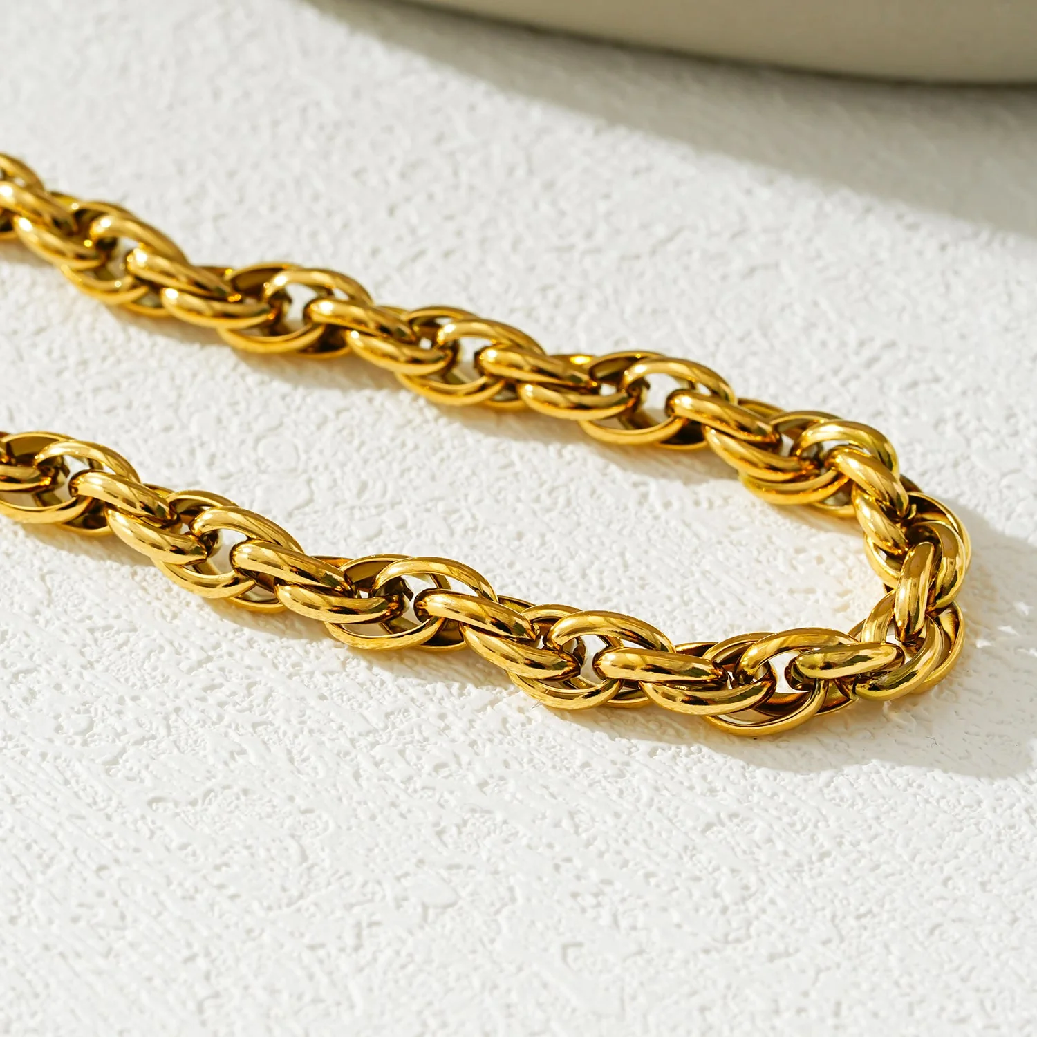 Style ISLINGTON: Chunky Intricate Multi-Link Chain Necklace - Image 8