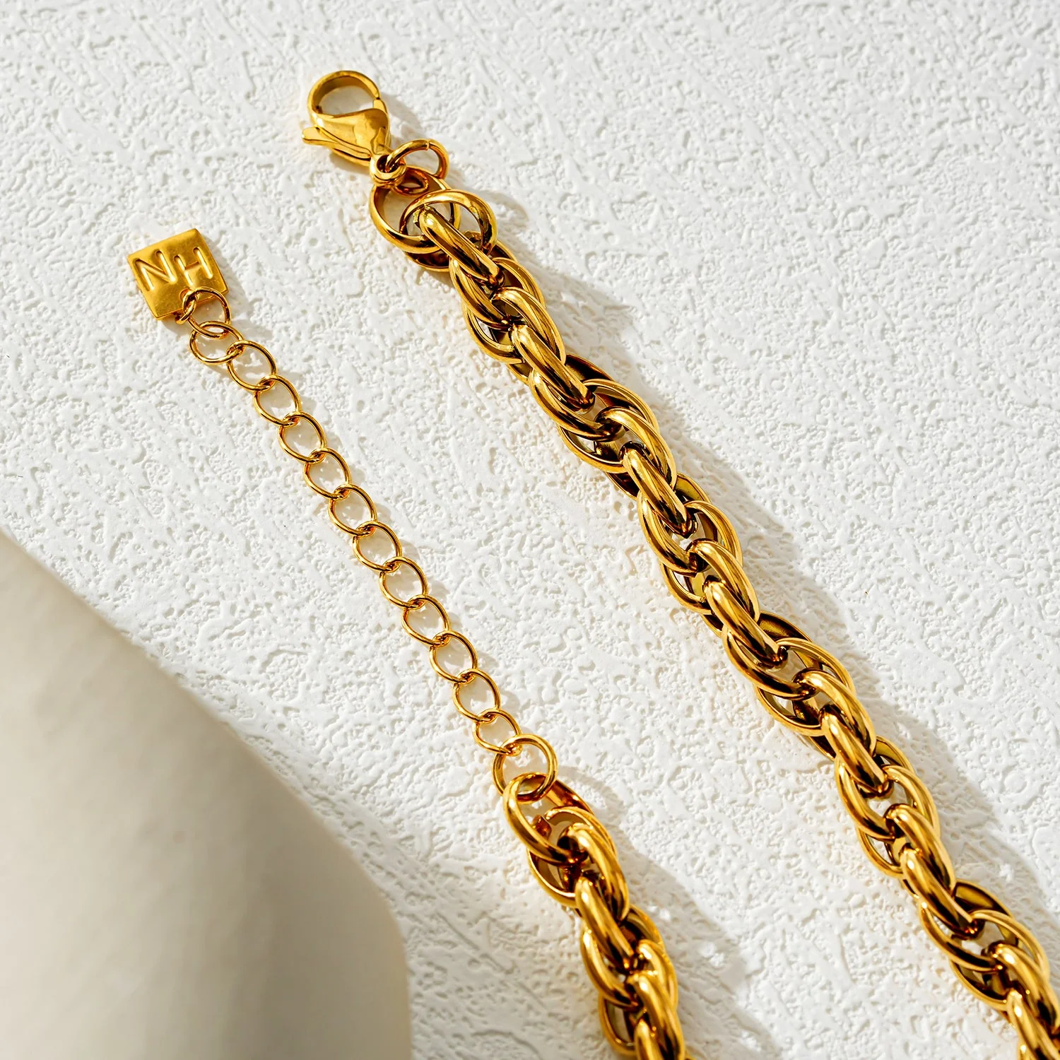 Style ISLINGTON: Chunky Intricate Multi-Link Chain Necklace - Image 9