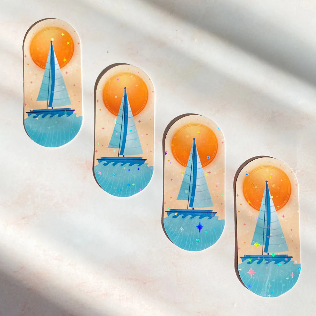 Sunset Sailing | New Brunswick Sticker - Image 2