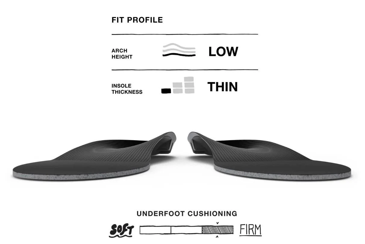 Superfeet Insole - Support Low (Black) - Image 3