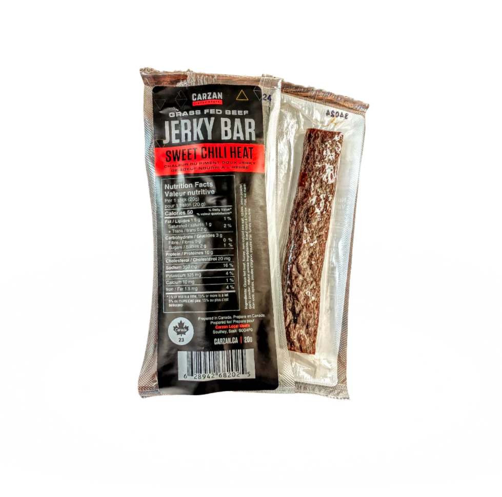 Sweet Chili Heat Grass-Fed Beef Jerky Bars - Image 4