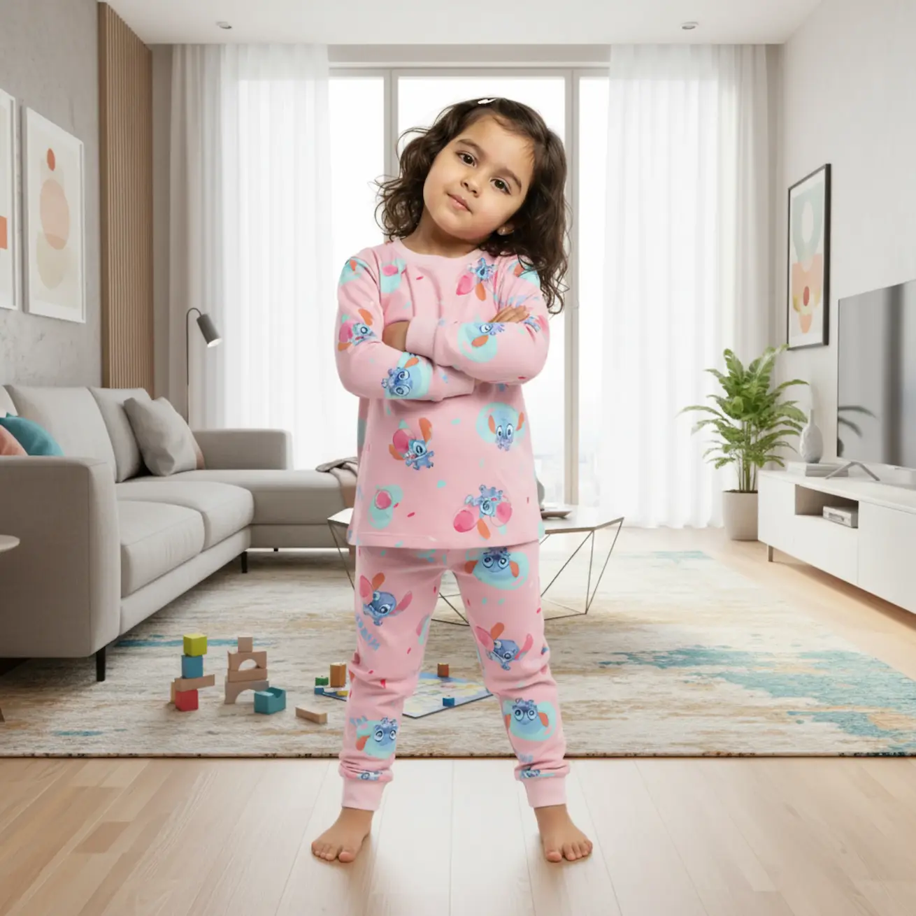 Sweet Stitchee Girls Pyjamas - Image 4