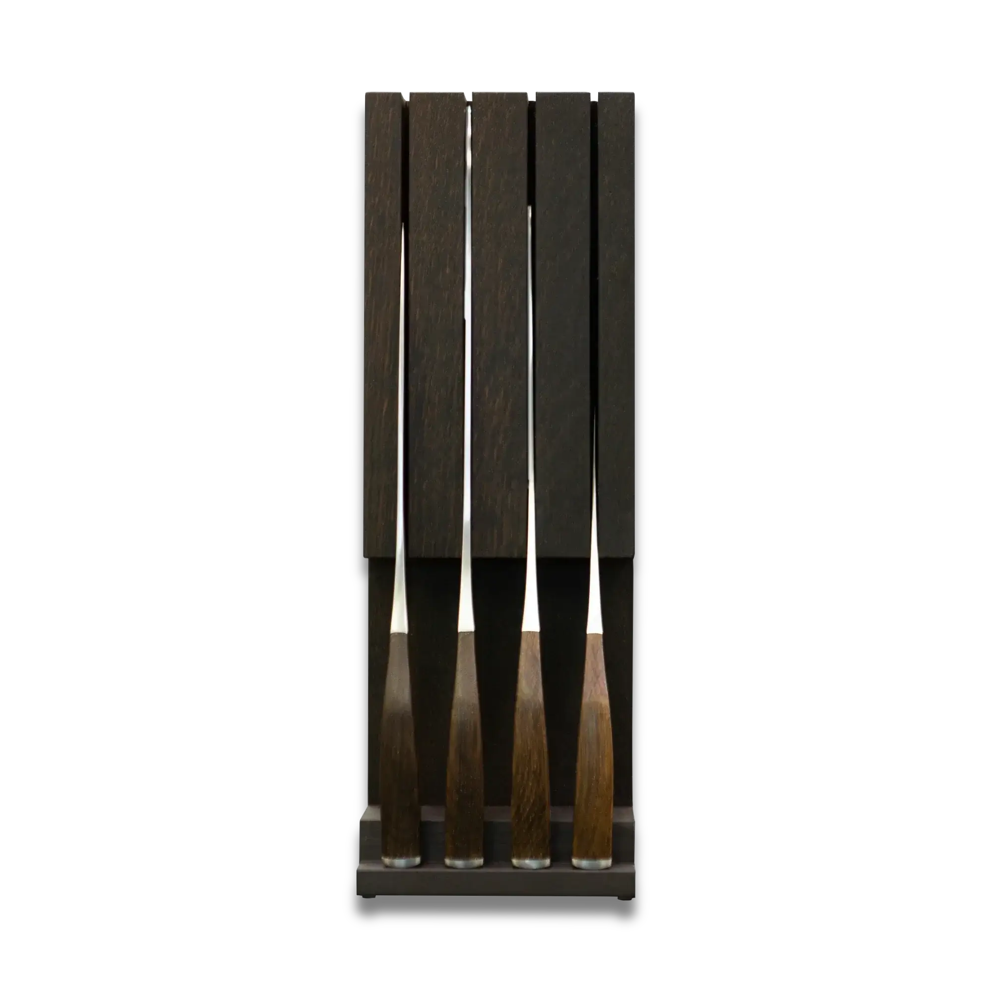SYNCHROS | 4 piece bundle with Oak-wood Knife holder - Image 4