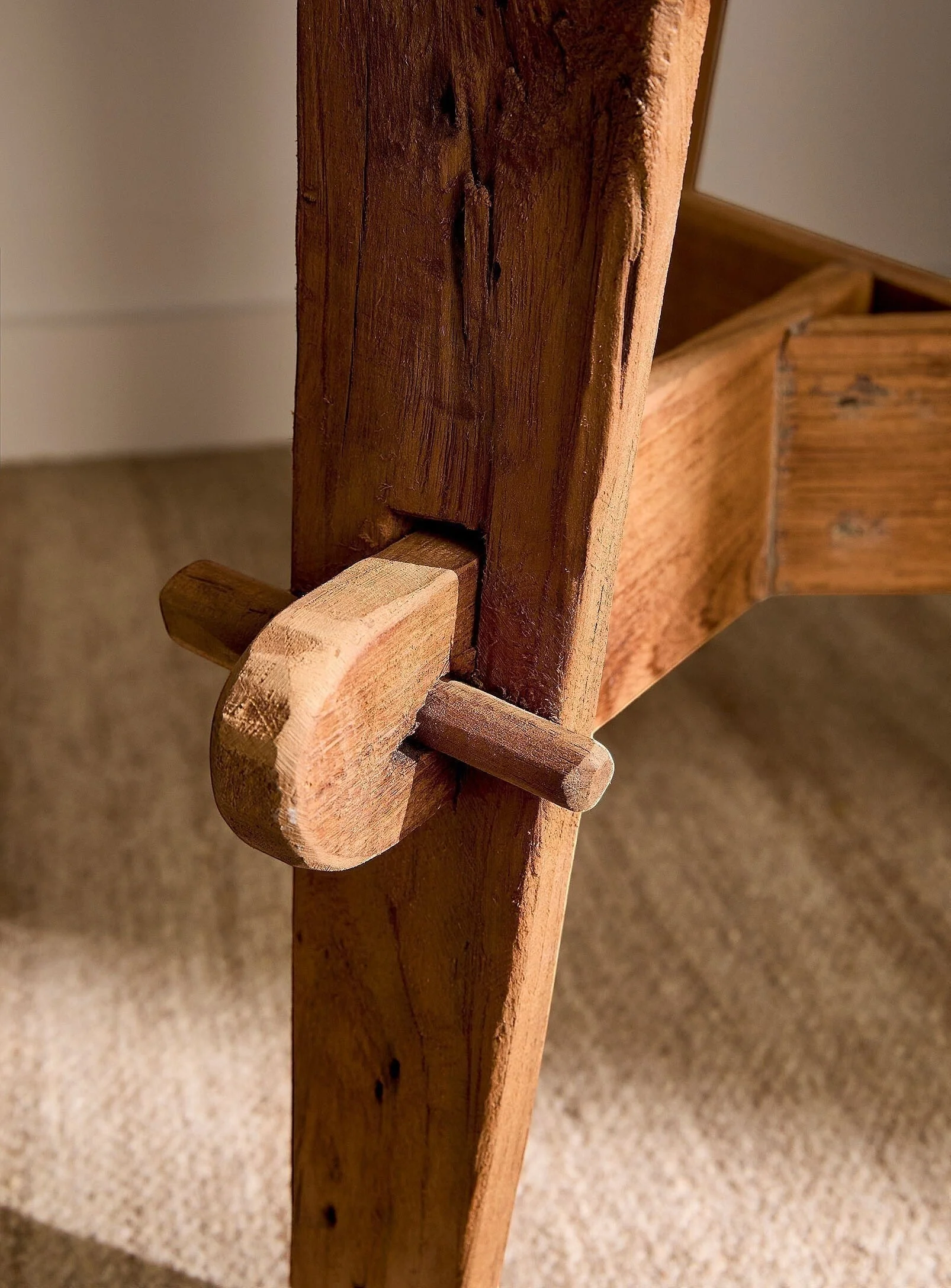 Table d'appoint Rembrandt en teck recyclé - Image 4