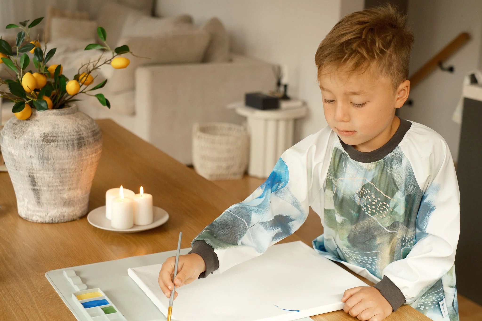 Tablier d’artiste imperméable pour enfants - Image 27