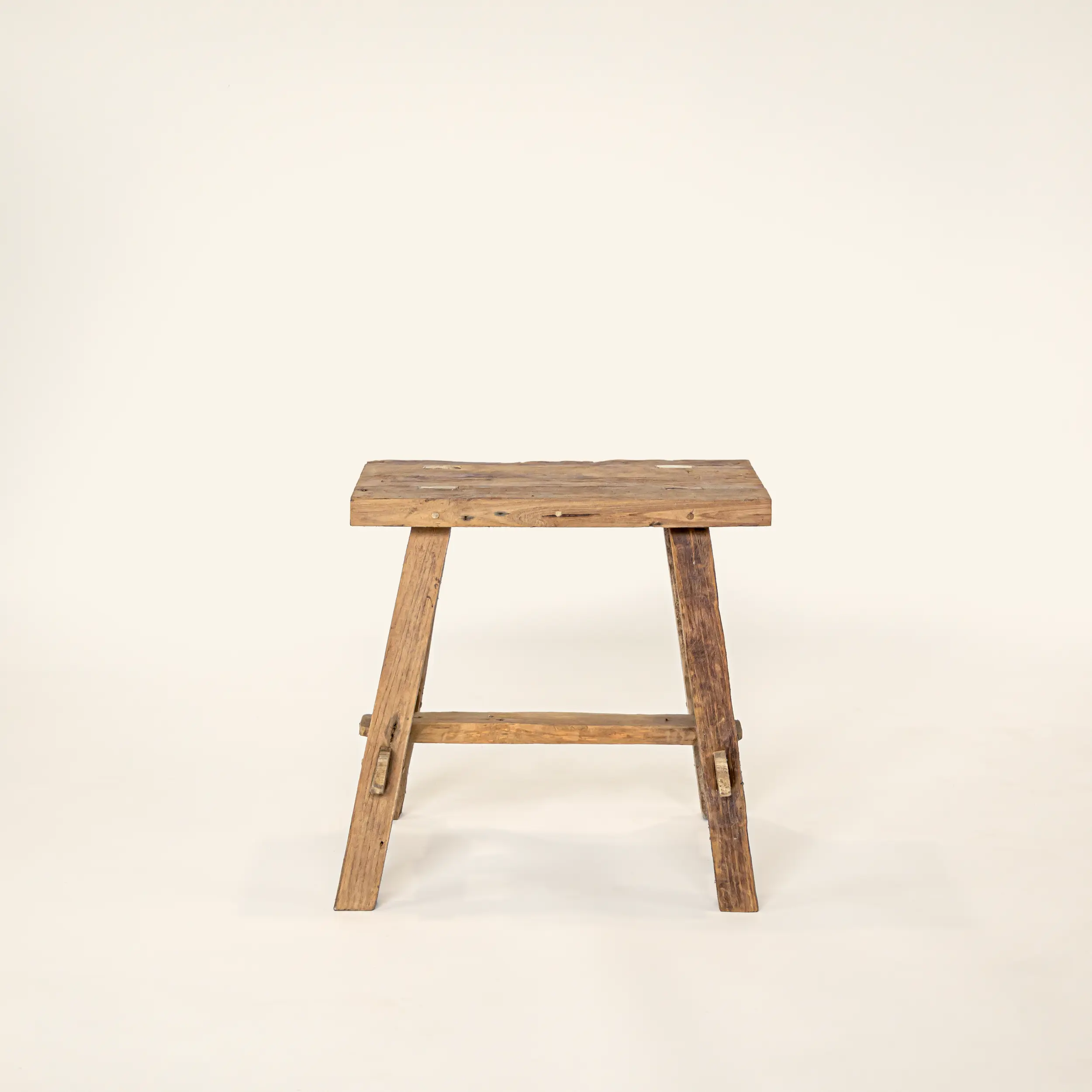 Tabouret vintage en teck - Image 7