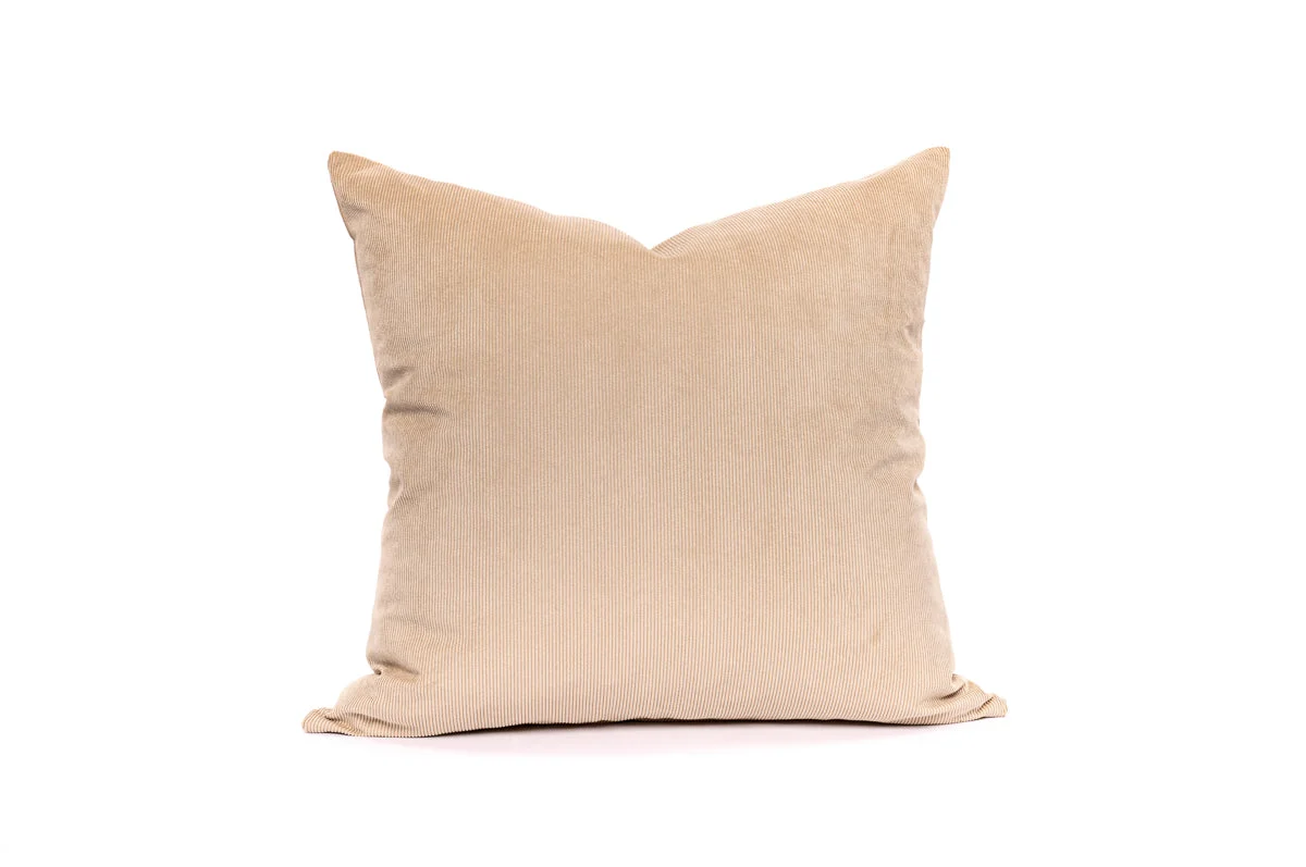Tan Cord Cushion Cover - Image 2