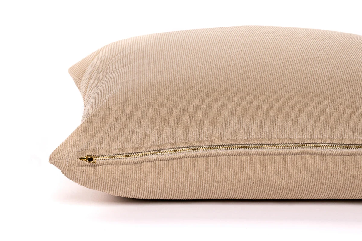 Tan Cord Cushion Cover - Image 4
