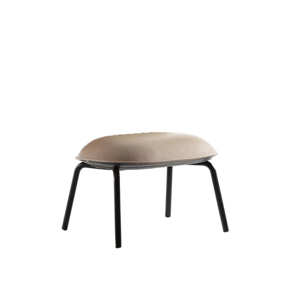 Tasca Lounge Chair & Ottoman<br> Eco Leather Fabric<br> Indoor Use - Image 11