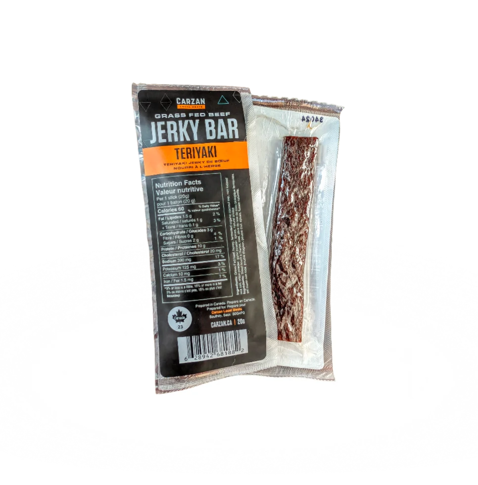 Teriyaki Grass-Fed Beef Jerky Bars - Image 4