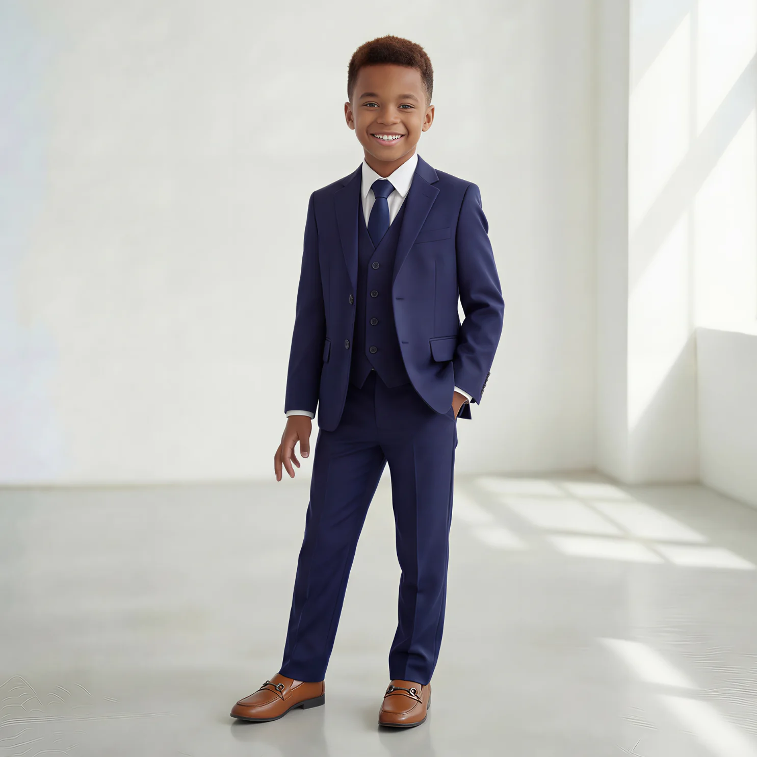 The Basic Suit Formal Boys Suit - Image 4