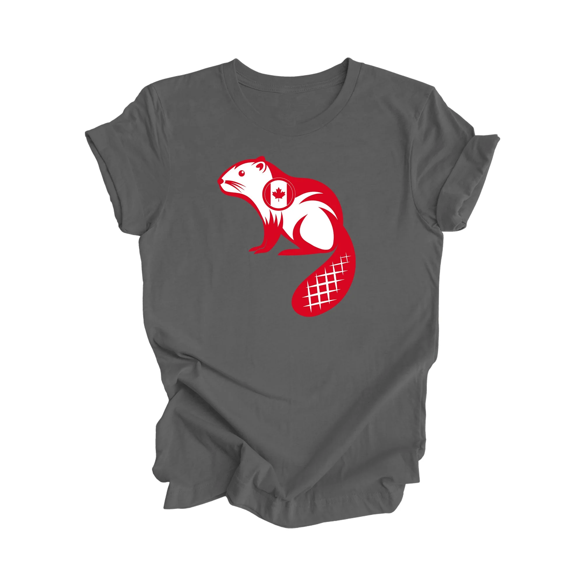 The Beaver Canada - Canadian Gift T-Shirt, Canada Present, National Symbol Tee Shirt, Canada Shirt, Area Code Shirt, Ottawa Shirt, Canada Tee - Inspired X - Image 2