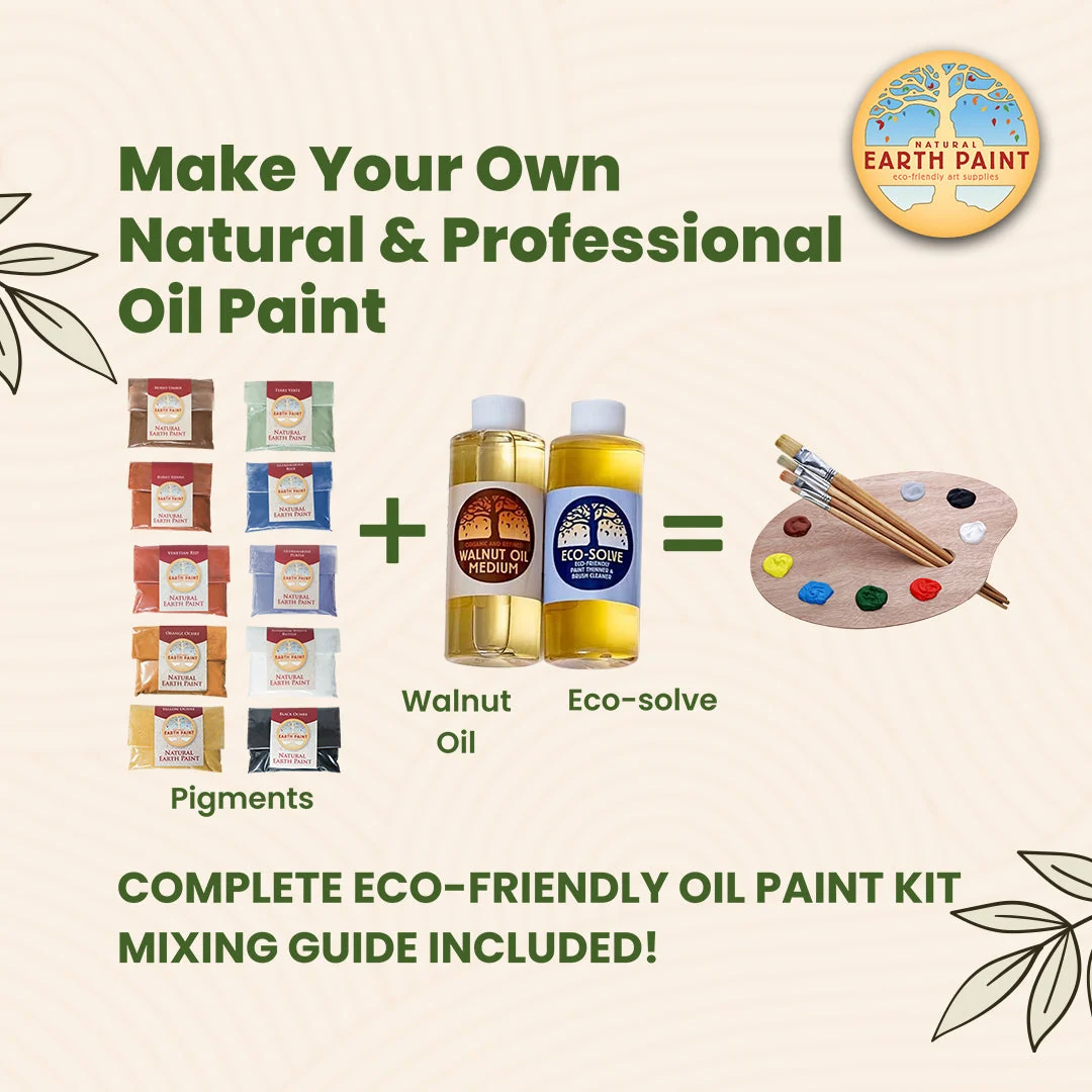 The Complete Eco-friendly Artists Oil Paint Kit - Image 2