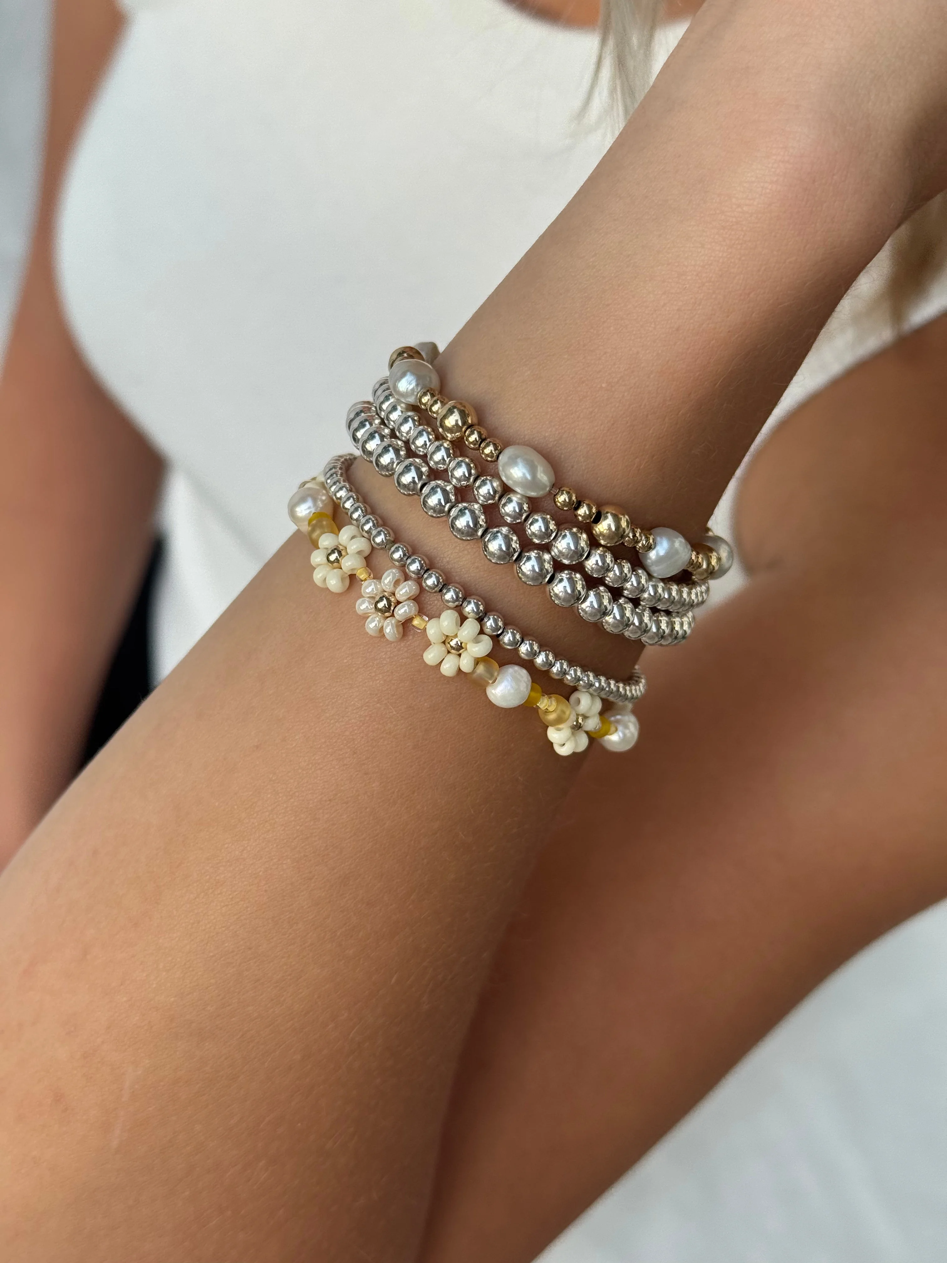 The Daisy Bracelet & Anklet in "Buttercup" - Image 5