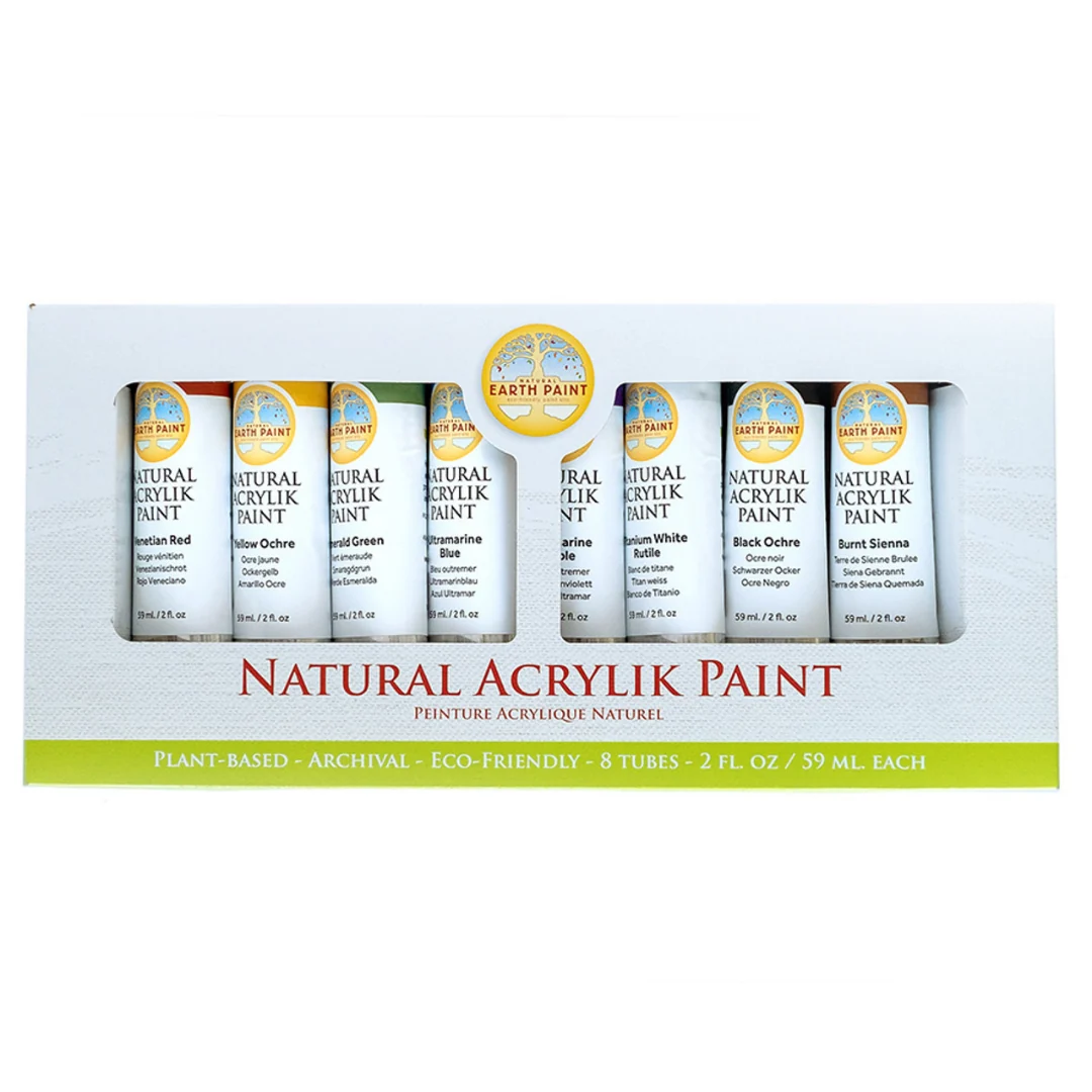 The Eco-Artist's Acrylic Gift Set - Earth Colour