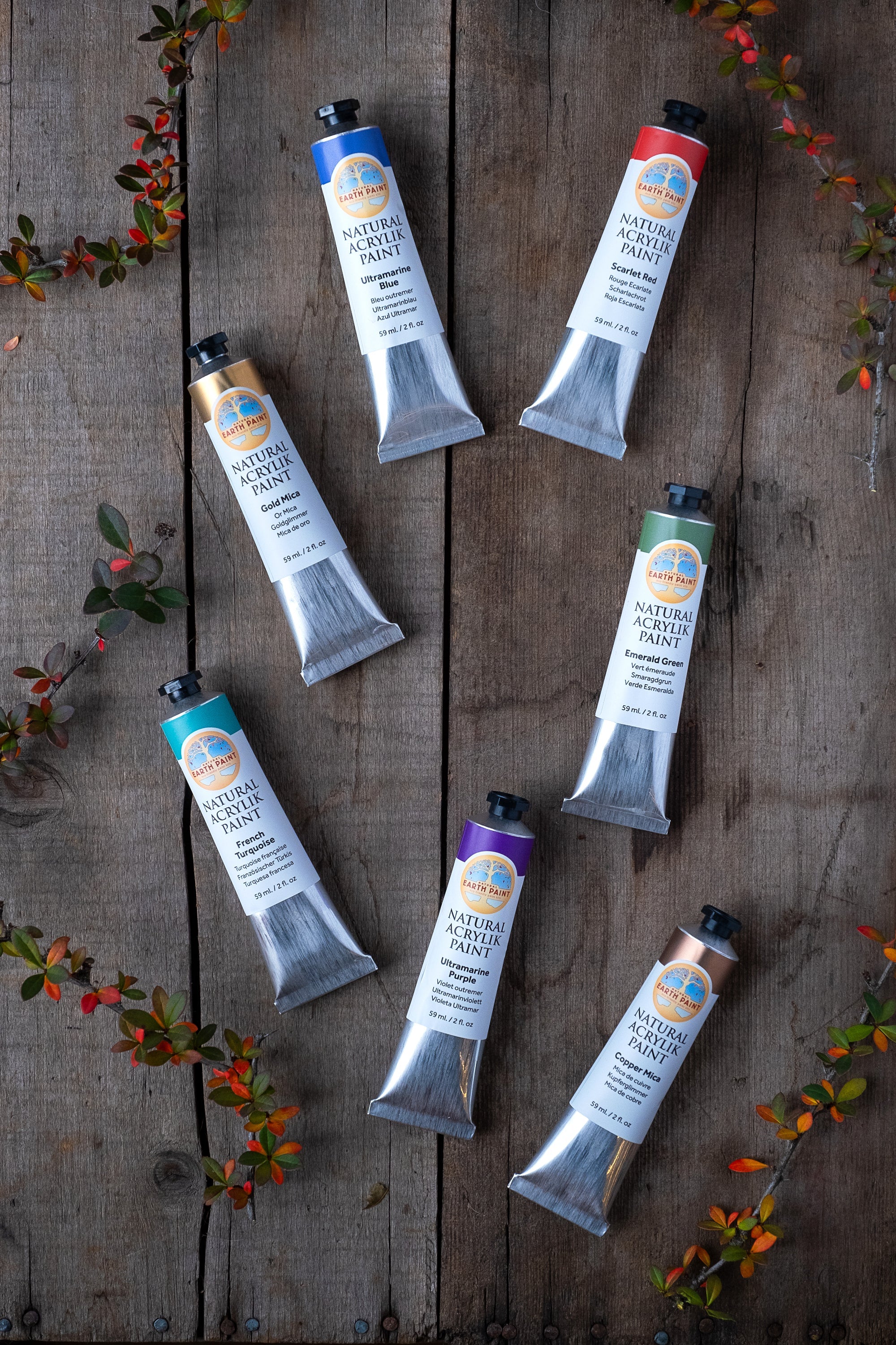 The Eco-Artist's Acrylic Gift Set - Earth Colour - Image 4