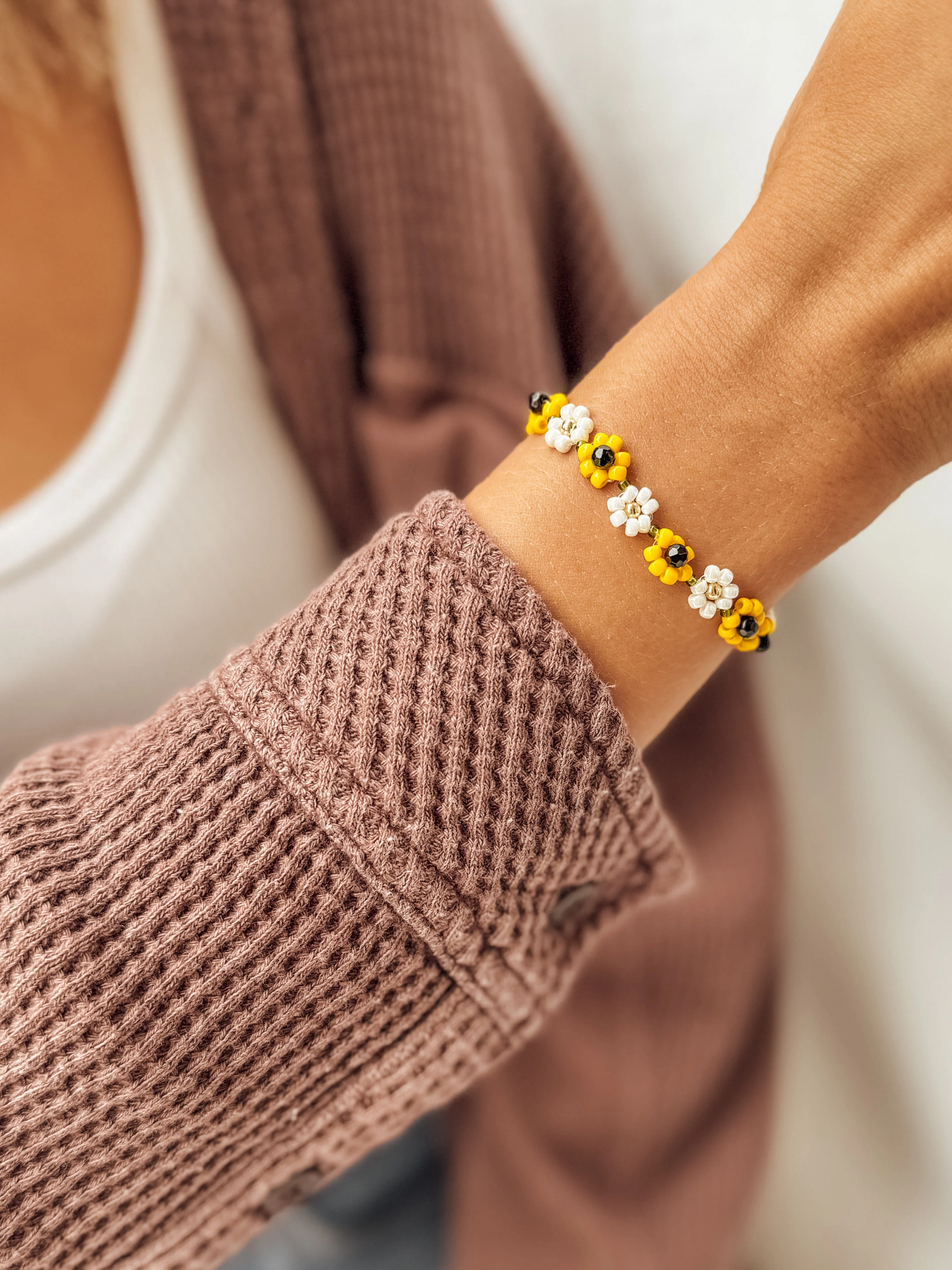 The Golden Grove Sunflower bracelets🌻 - Image 7