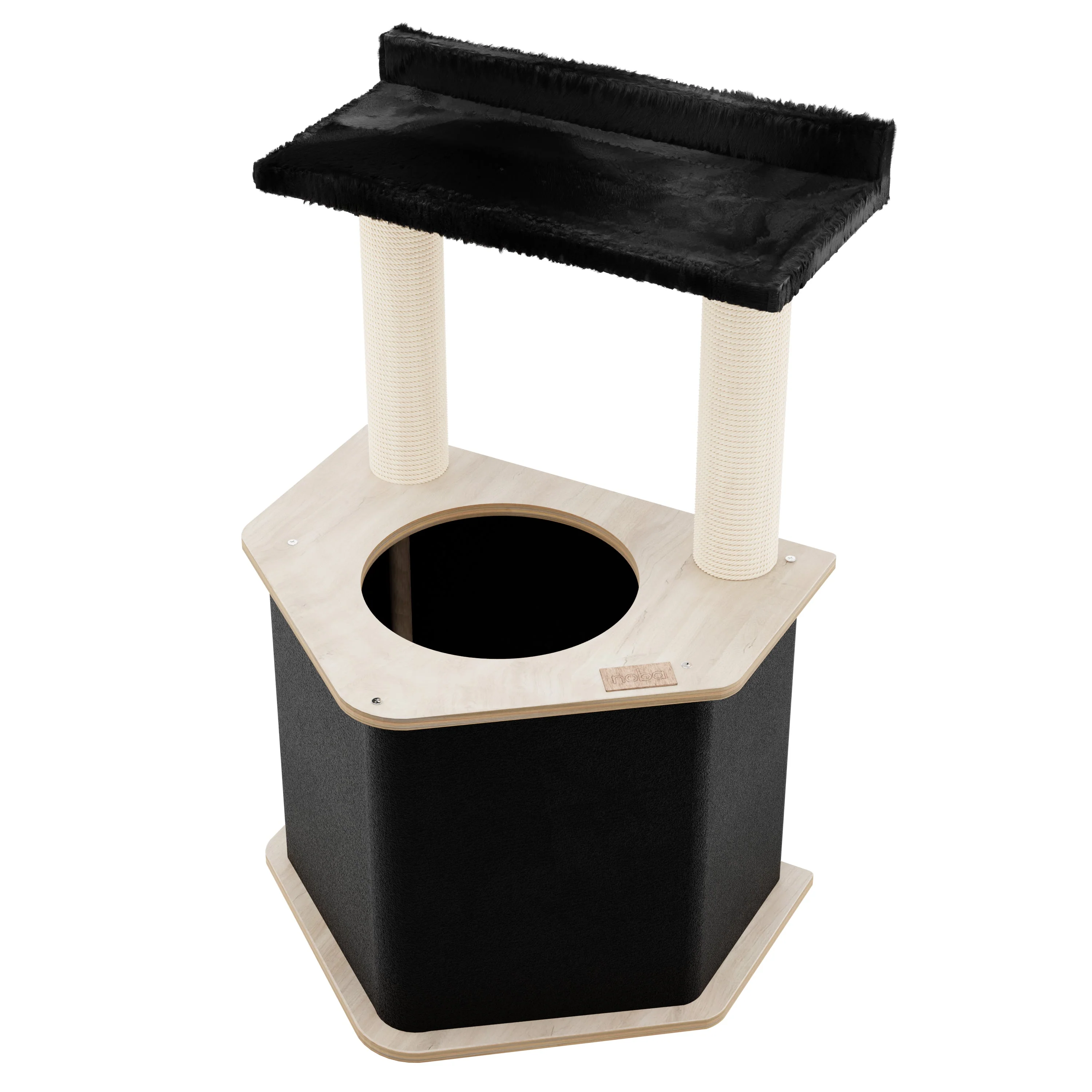 The Lodge Hideout - 2-Level Cat Tree - Image 5
