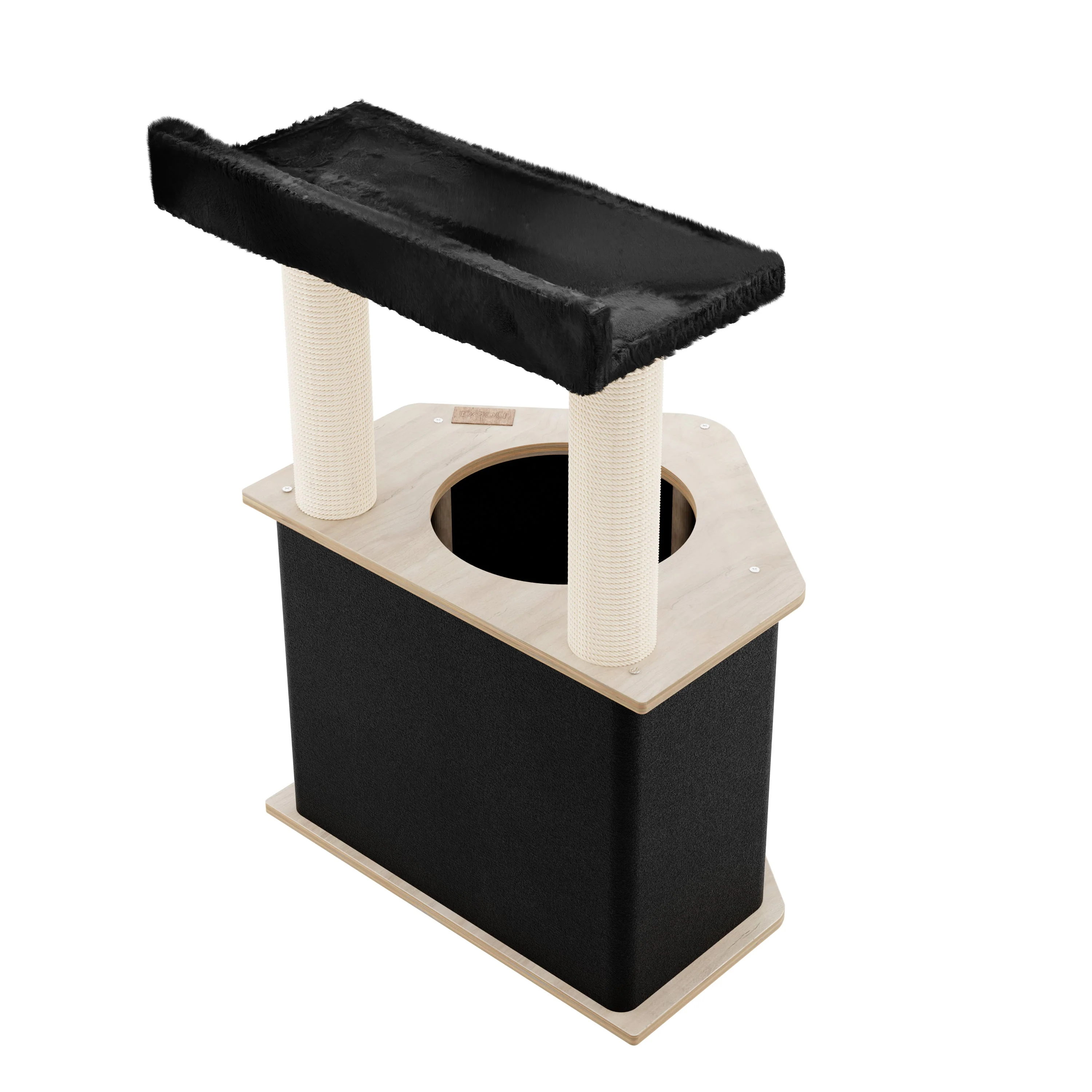 The Lodge Hideout - 2-Level Cat Tree - Image 8