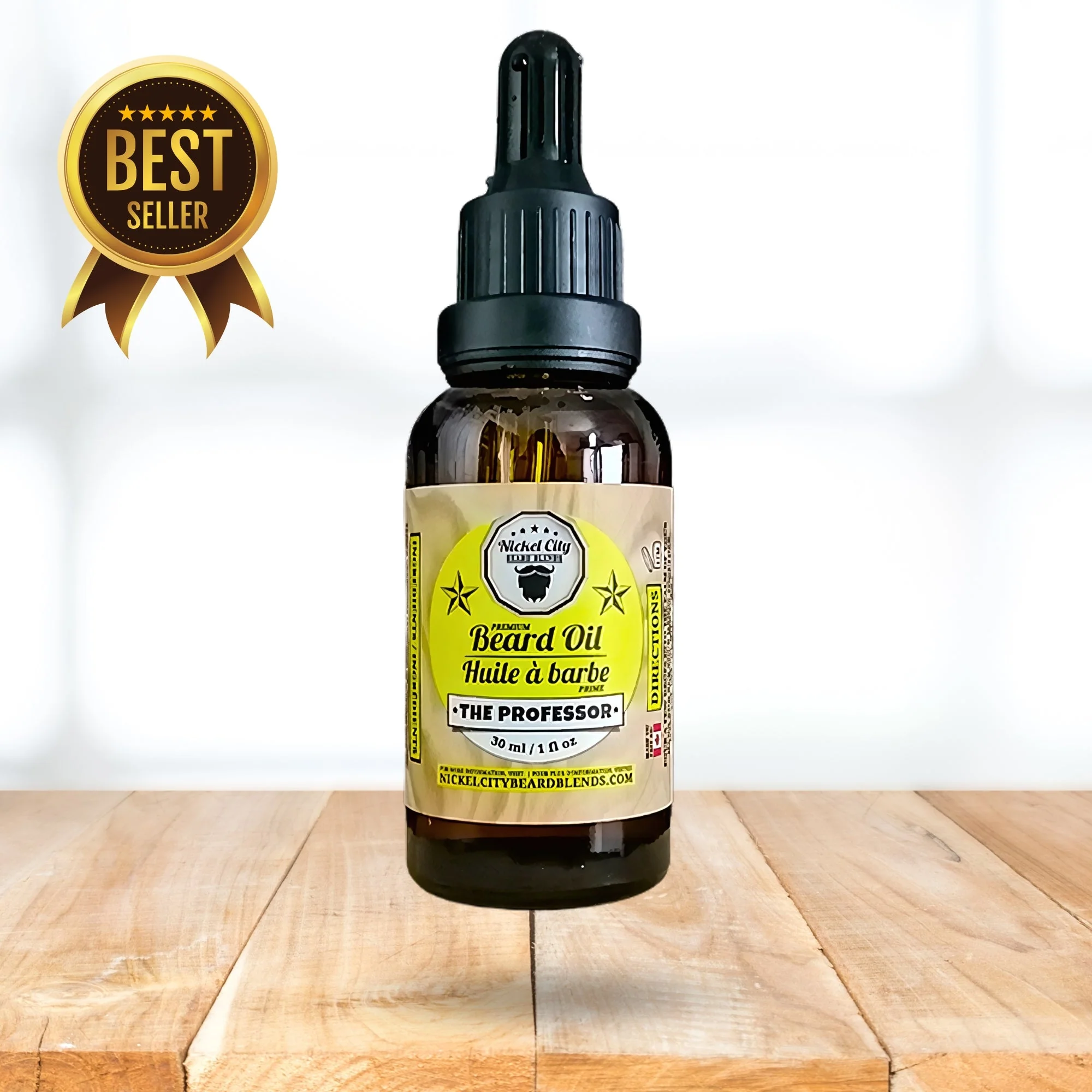 "The Order of Three" Beard Oil Bundle (3-Piece Ritual Set) – The Professor + The Villain + The Alchemist (3x 30ml) | Includes FREE Magnetic Decal | Handcrafted in Canada - Image 2