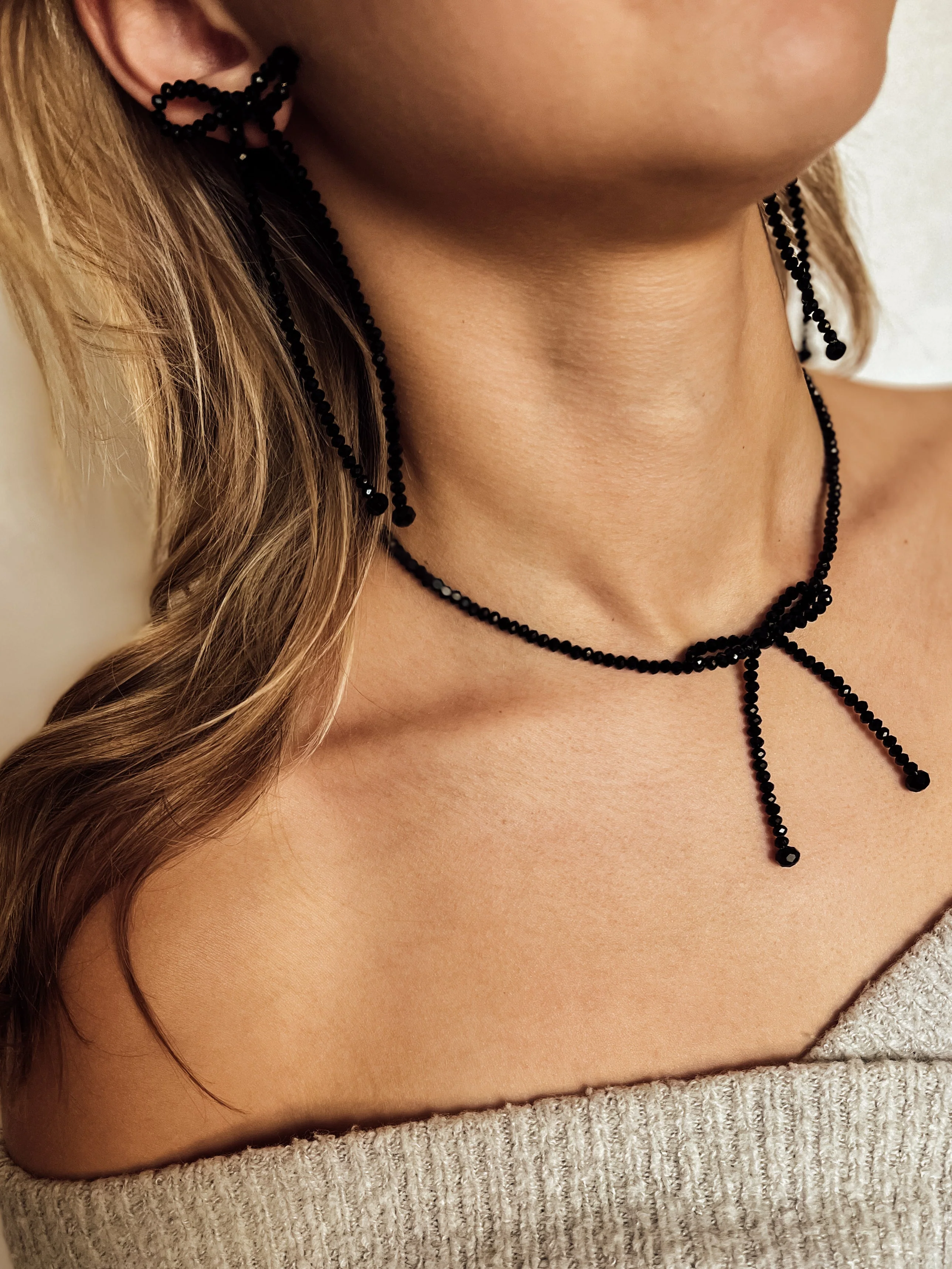 The Sasha Bow Earrings - Image 3