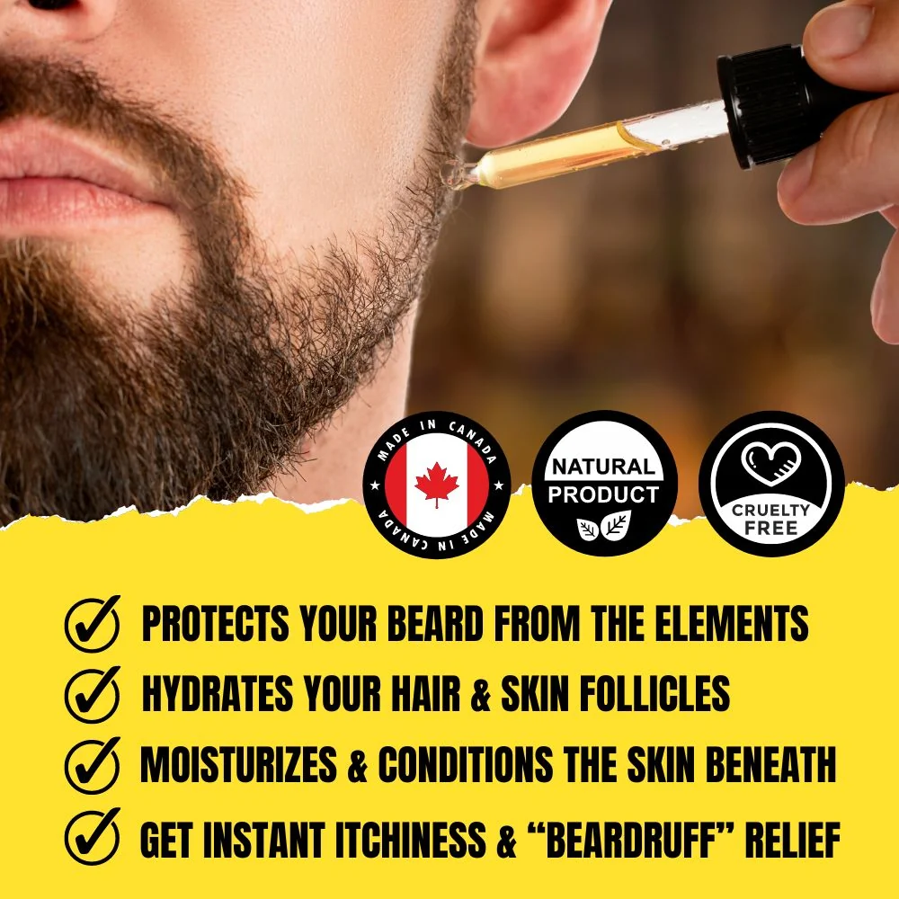 The Sticks Beard Oil (30ml) – Cedarwood & Tropical Citrus | Premium Conditioning Beard Oil - Image 4