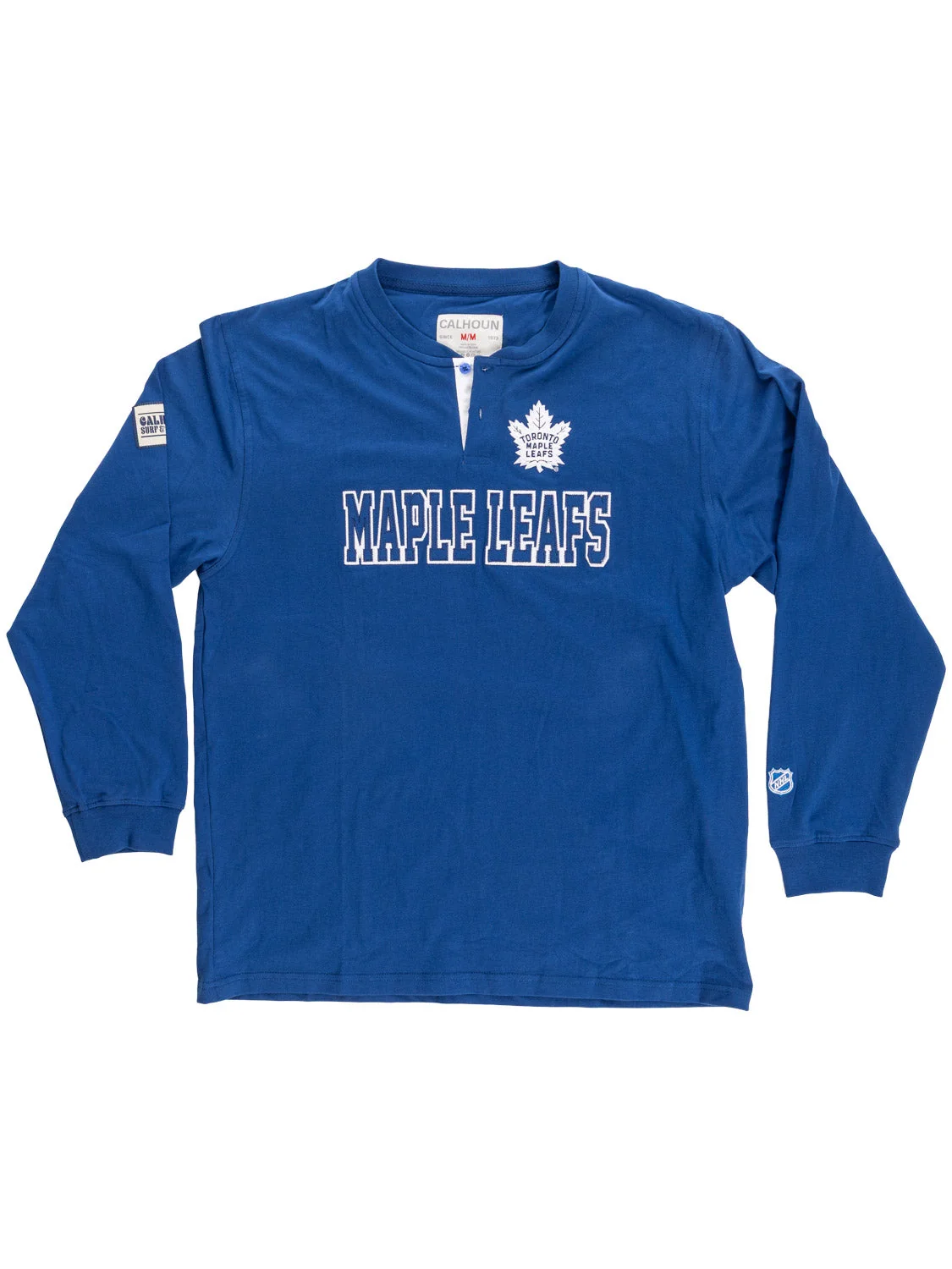 Toronto Maple Leafs Long Sleeve Henley - Image 4