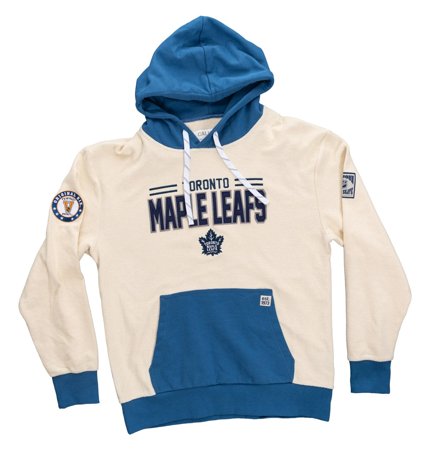 Toronto Maple Leafs NHL Unisex Reverse Terry Retro Premium Hoodie - Image 7
