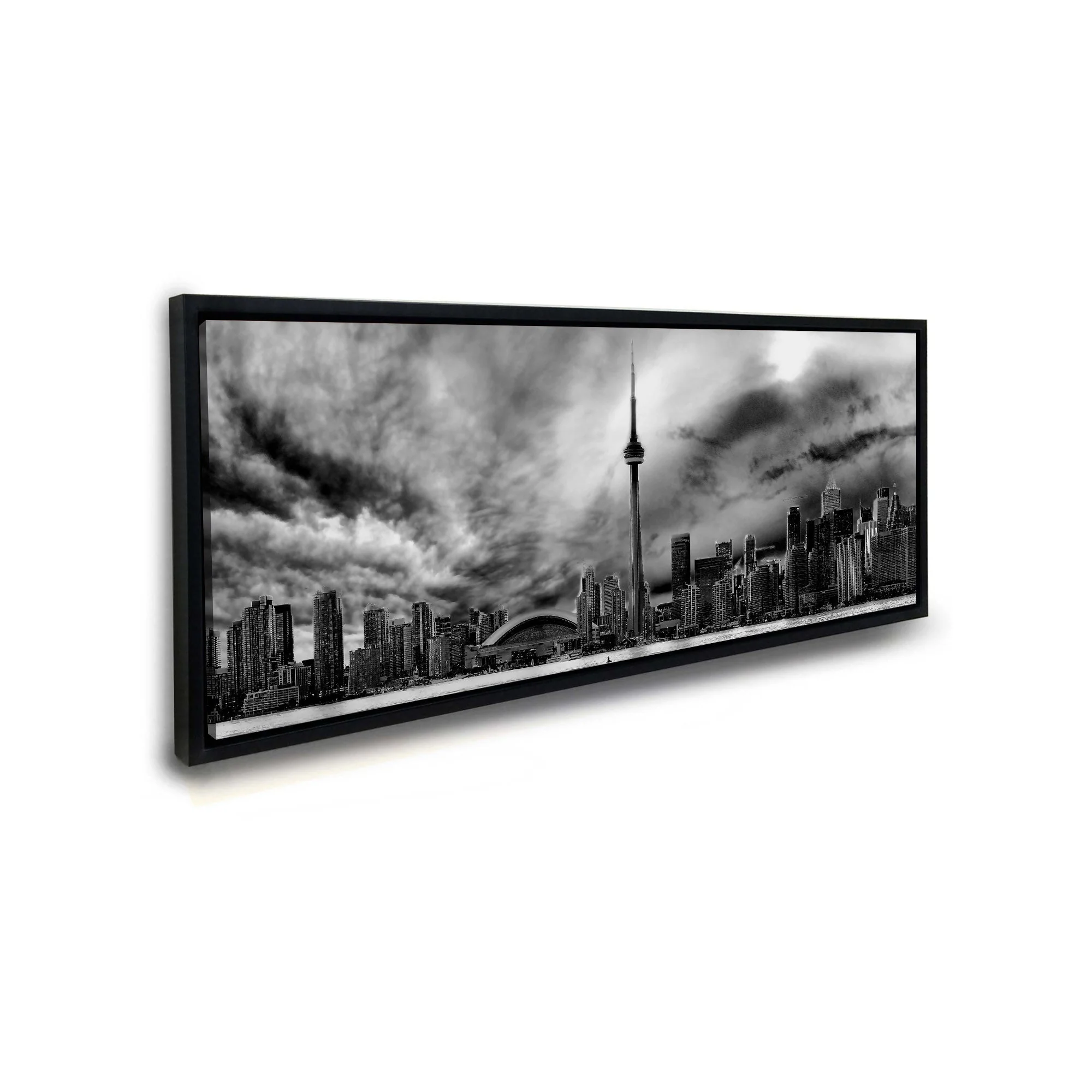Toronto Ominous Clouds Skyline - Canvas Wall Decor - Image 4