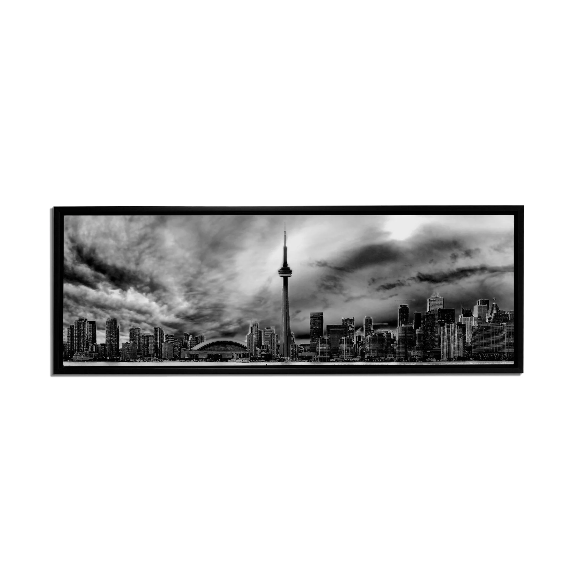 Toronto Ominous Clouds Skyline - Canvas Wall Decor - Image 5