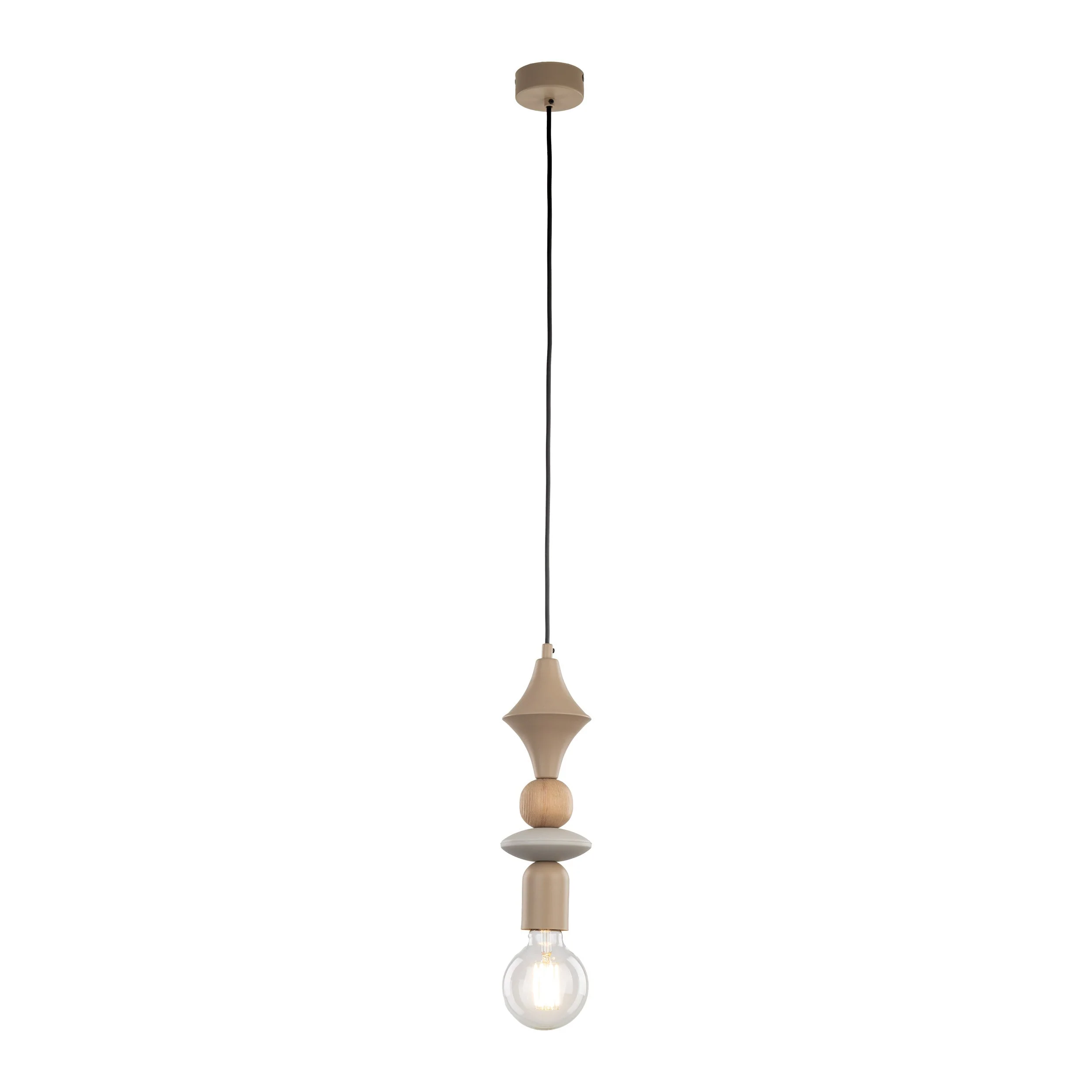 TOWER Wood Pendant Light for Kitchen Island, Bedside & Reading Nook - Image 8