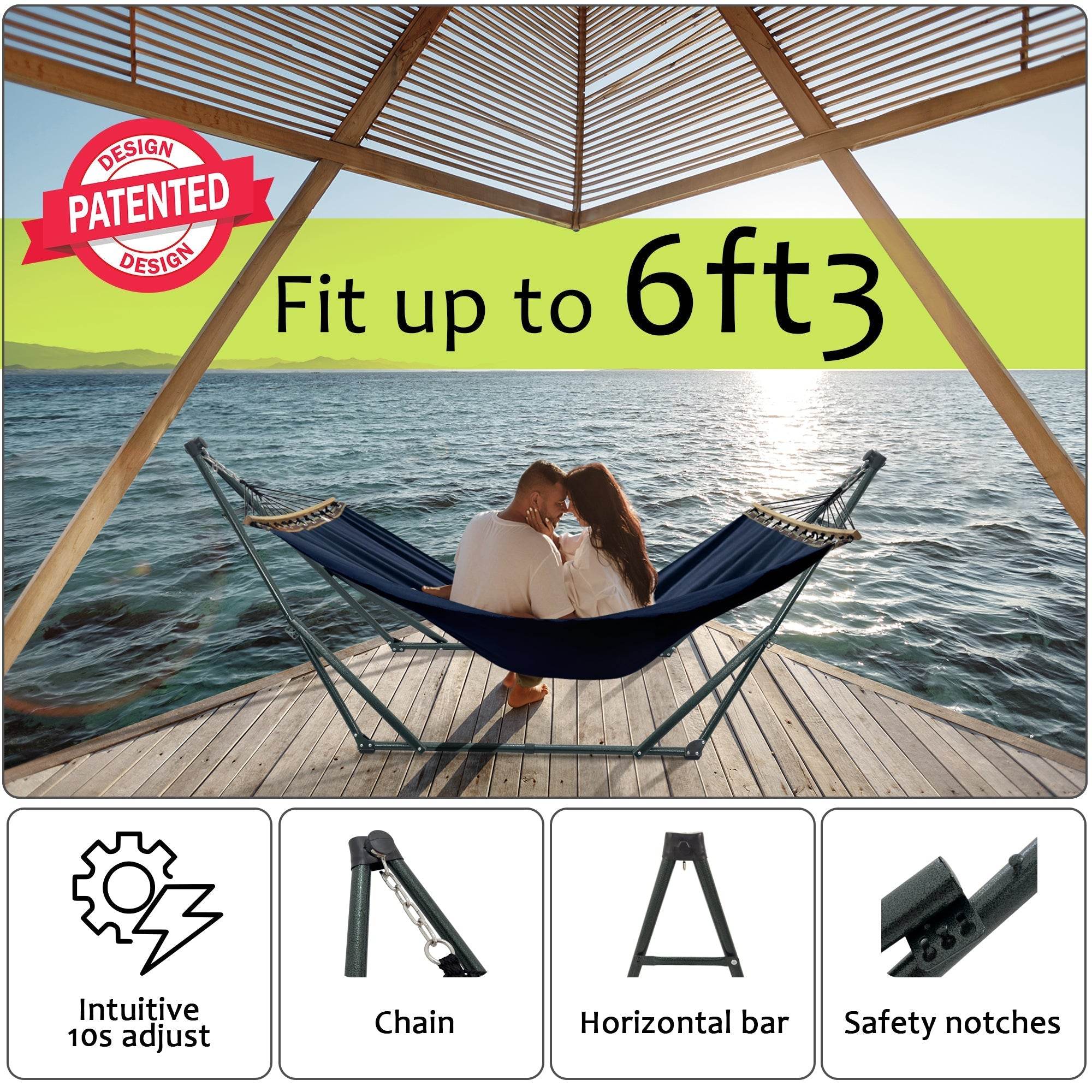 Tranquillo Universal Canvas Hammock - Image 4