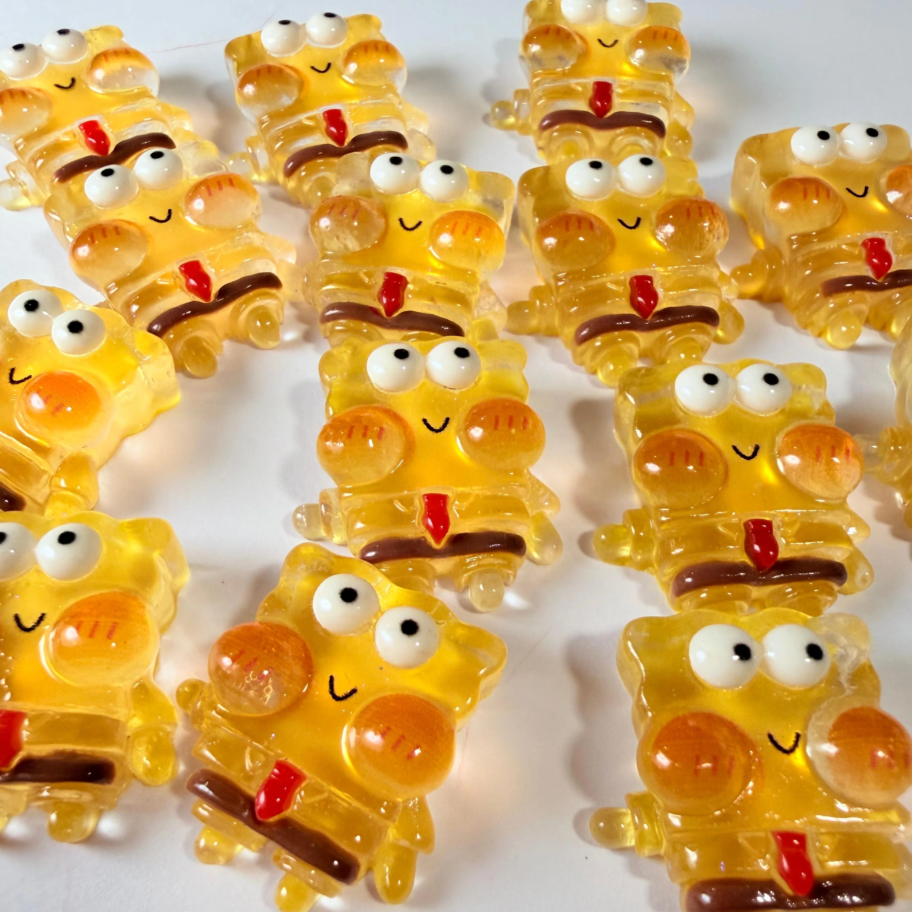 Transparent Sponge Figure Charms for DIY Crafts - Image 4
