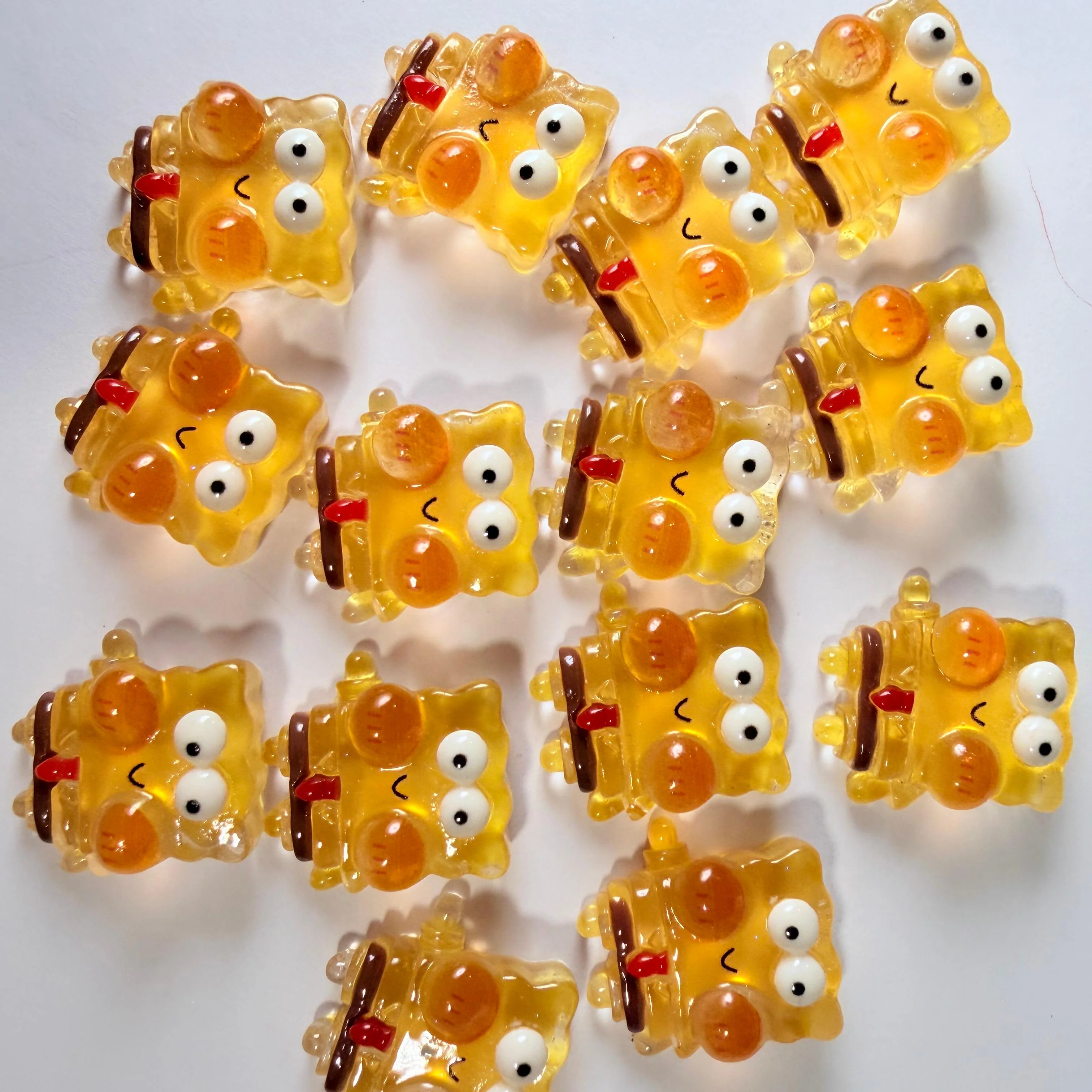 Transparent Sponge Figure Charms for DIY Crafts - Image 5