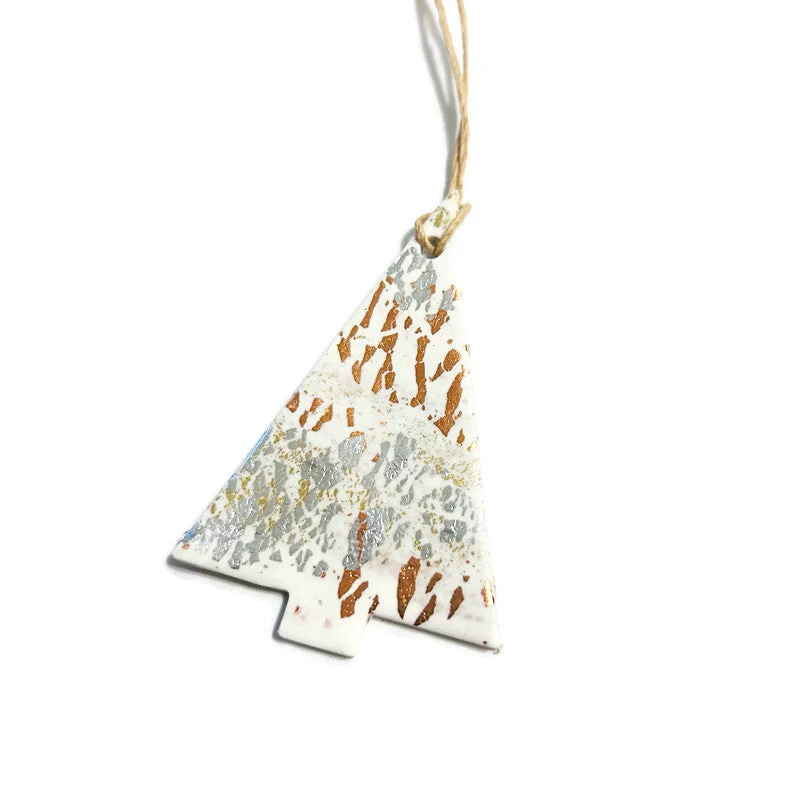 Tree Shaped Christmas Ornament Handmade - Image 3