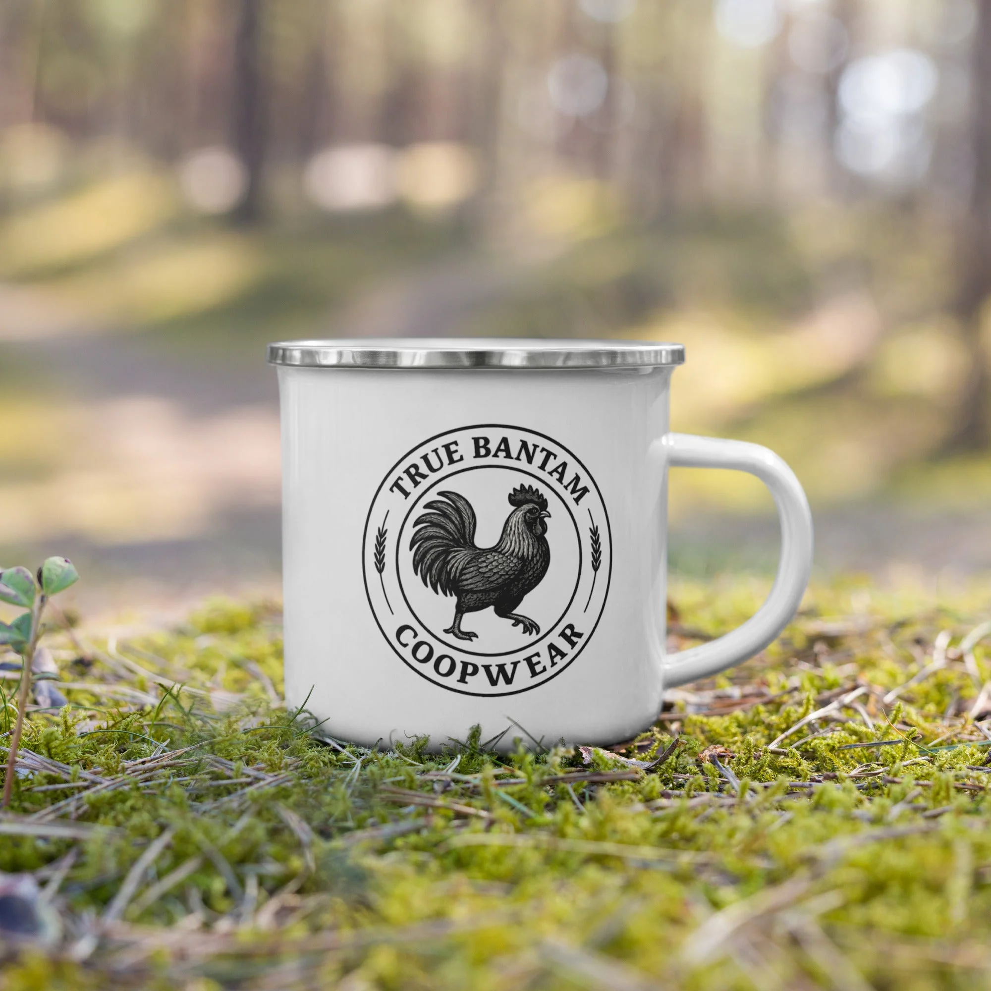 True Bantam Coopwear Enamel Mug - Image 3