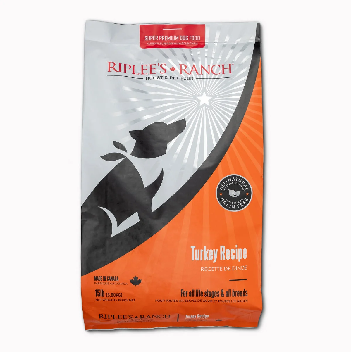 Turkey Recipe Dog Food - 15lb Bag - Image 3