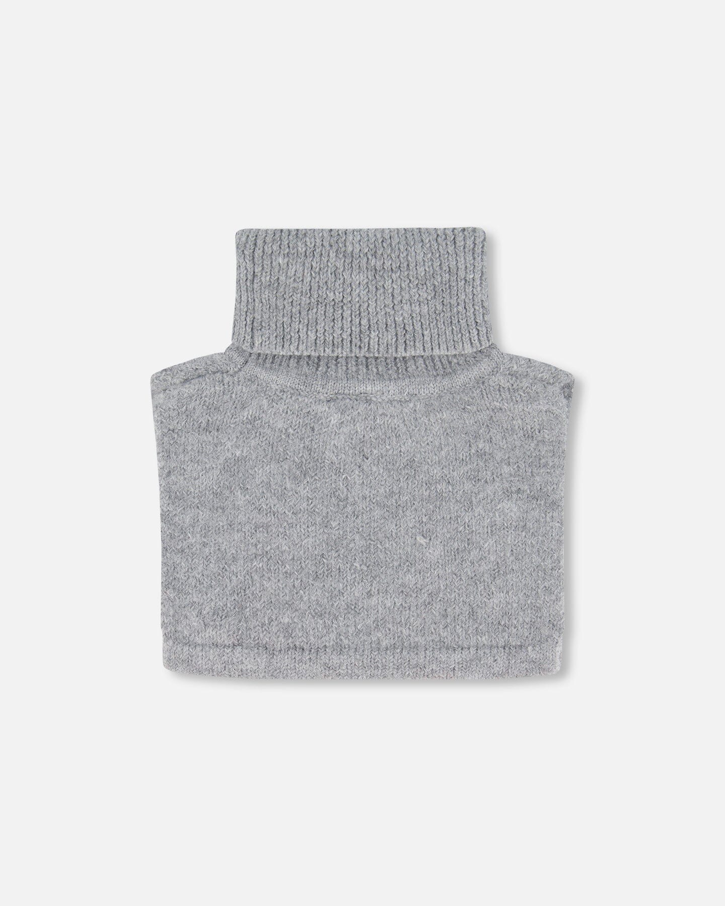Turtleneck Neckwarmer Heather Gray - Image 3