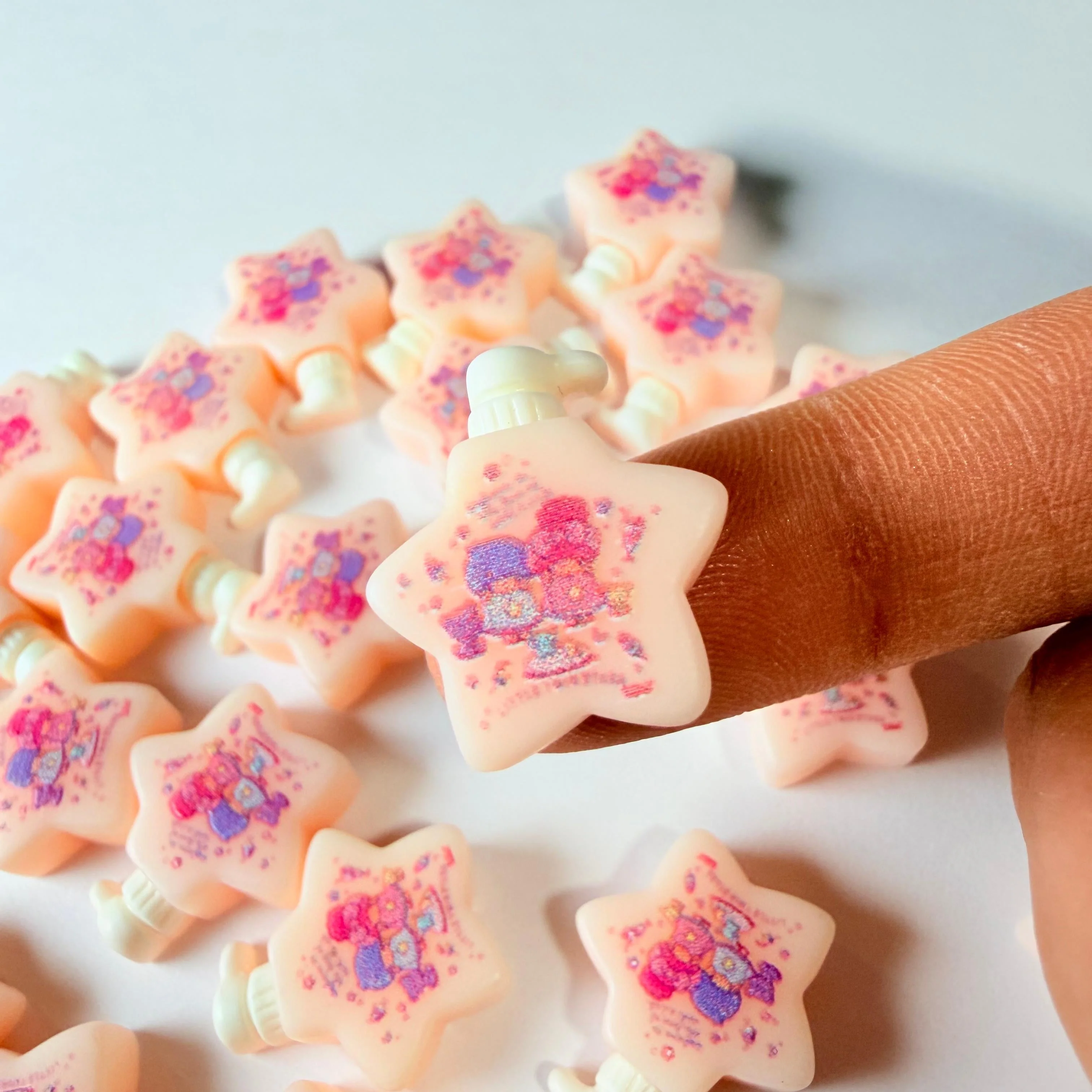 Twin Star Soap Charms for DIY Crafts - Image 6