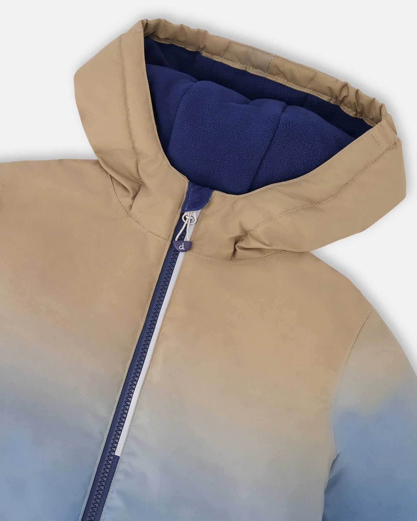 Two-Piece Chill Outerwear Set With Light Insulation Navy Blue - Image 6